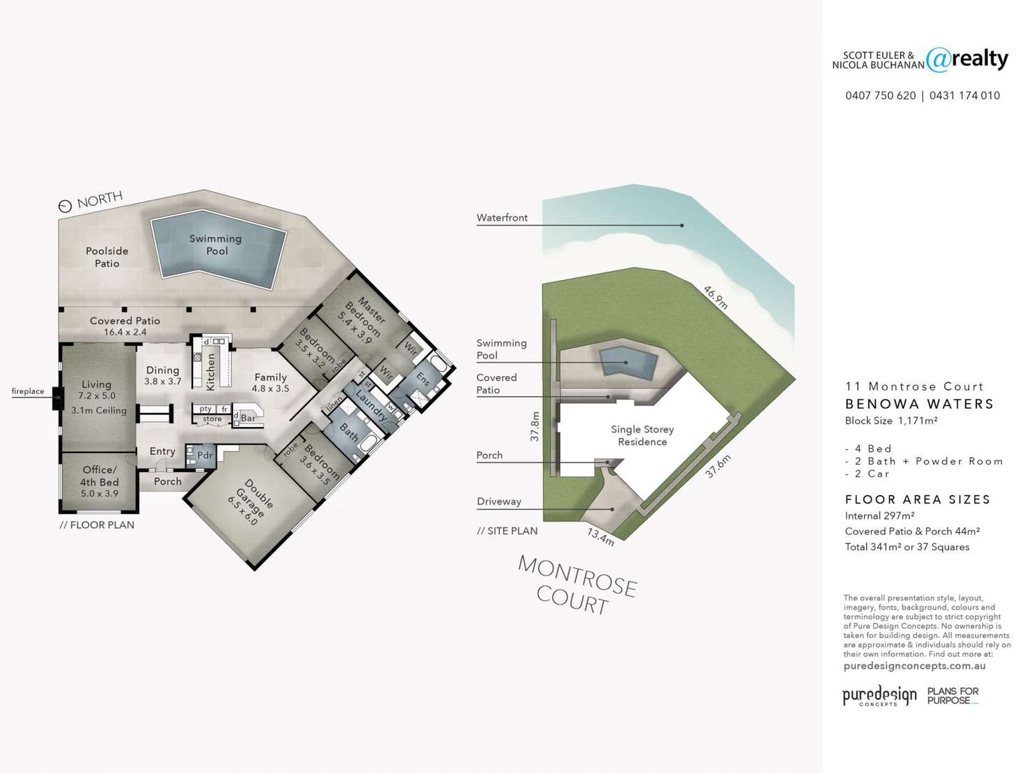 Floorplan of Homely house listing, 11 MONTROSE COURT, Benowa Waters QLD 4217