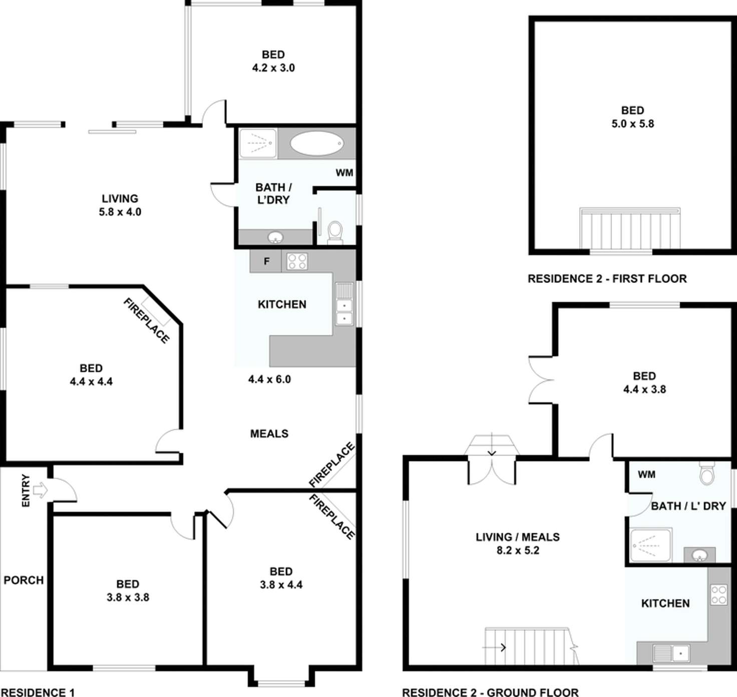 Floorplan of Homely house listing, 379 Brunswick Road, Brunswick VIC 3056