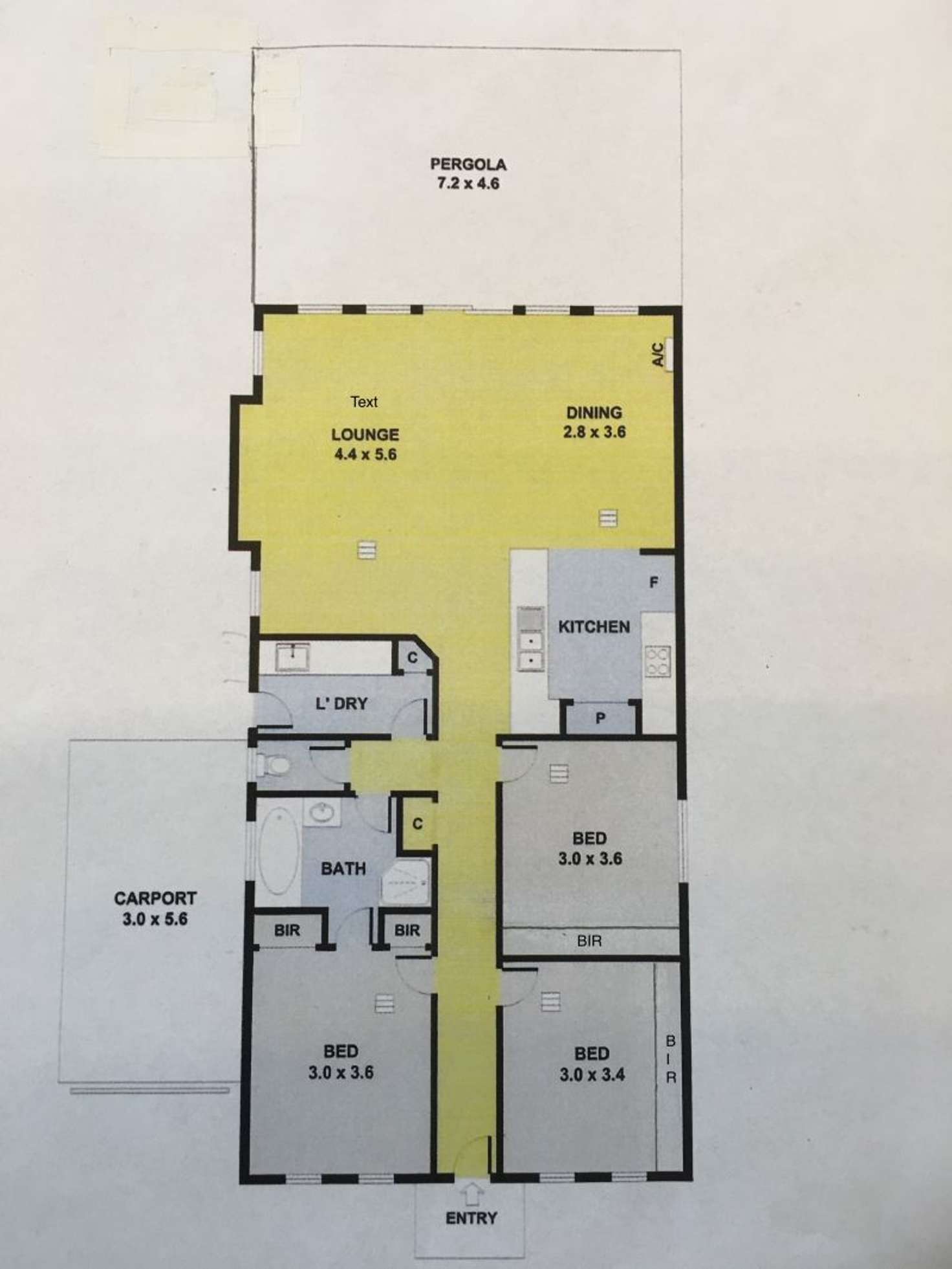 Floorplan of Homely house listing, 91 Lord Howe Crescent, Mawson Lakes SA 5095