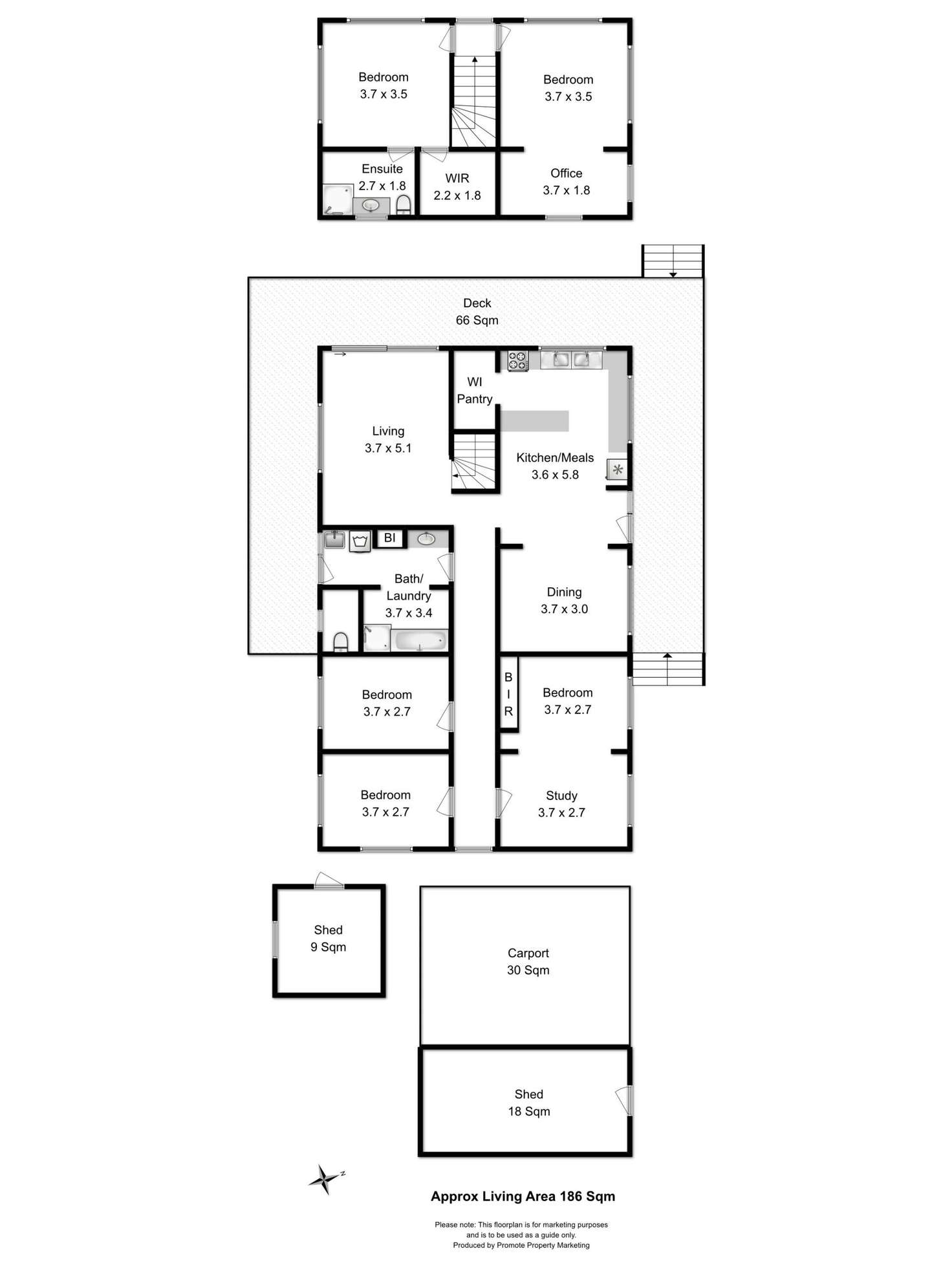 Floorplan of Homely house listing, 99A Main Street, Huonville TAS 7109