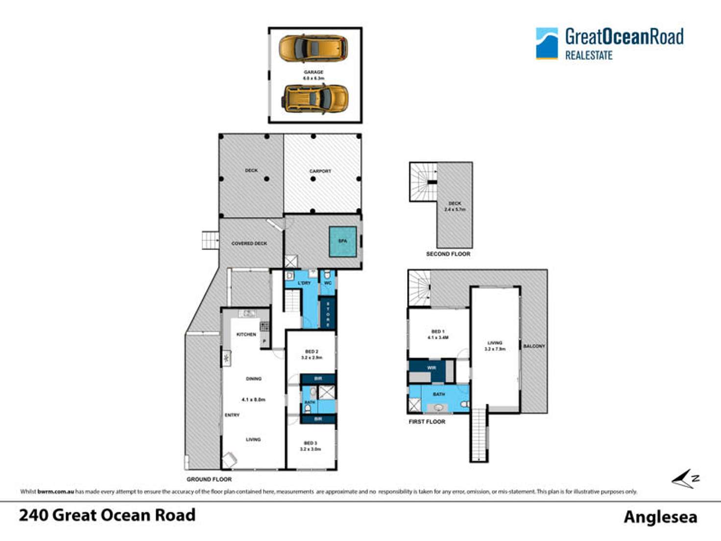 Floorplan of Homely house listing, 240 Great Ocean Road, Anglesea VIC 3230