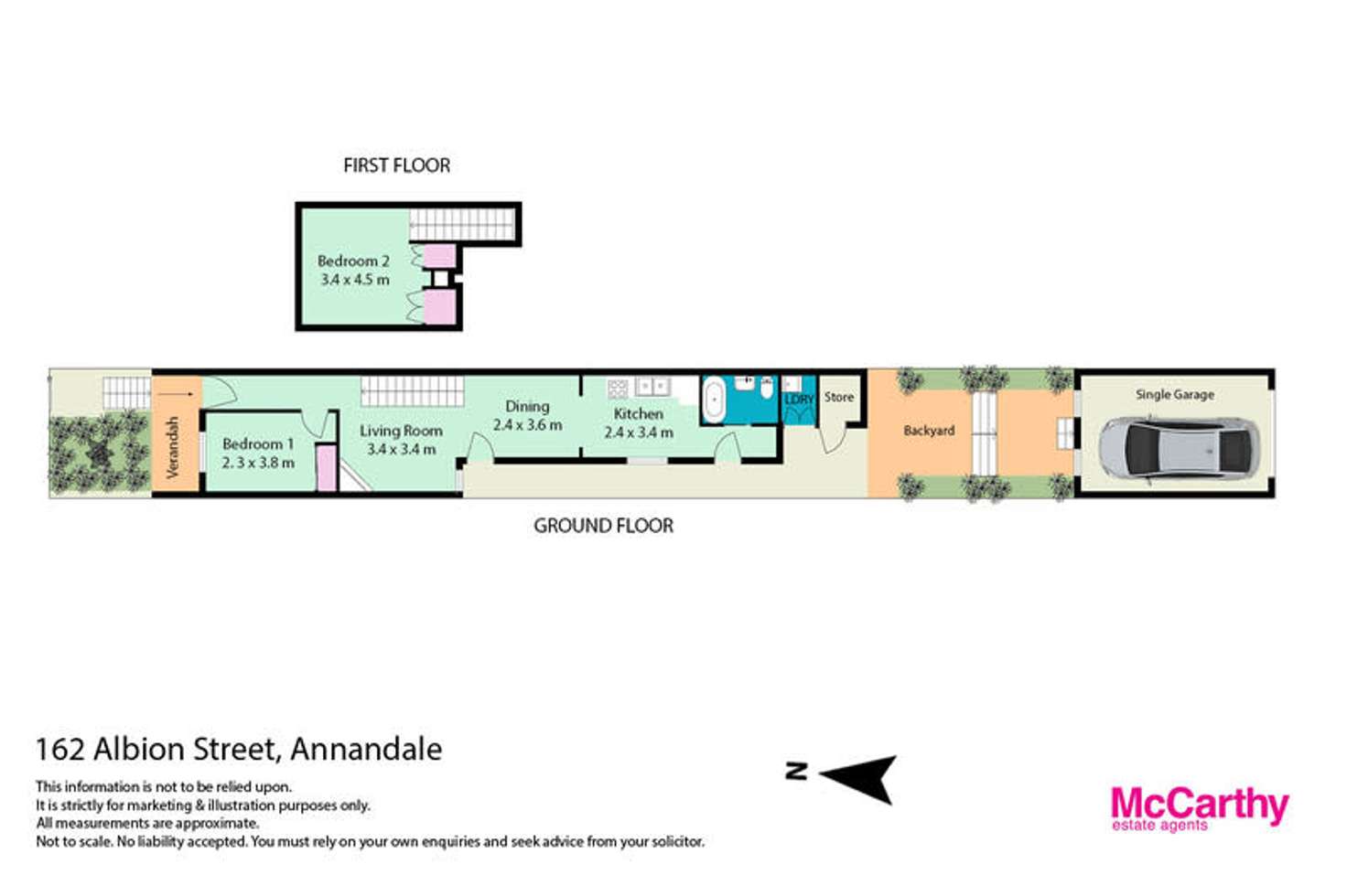 Floorplan of Homely house listing, 162 Albion Street, Annandale NSW 2038