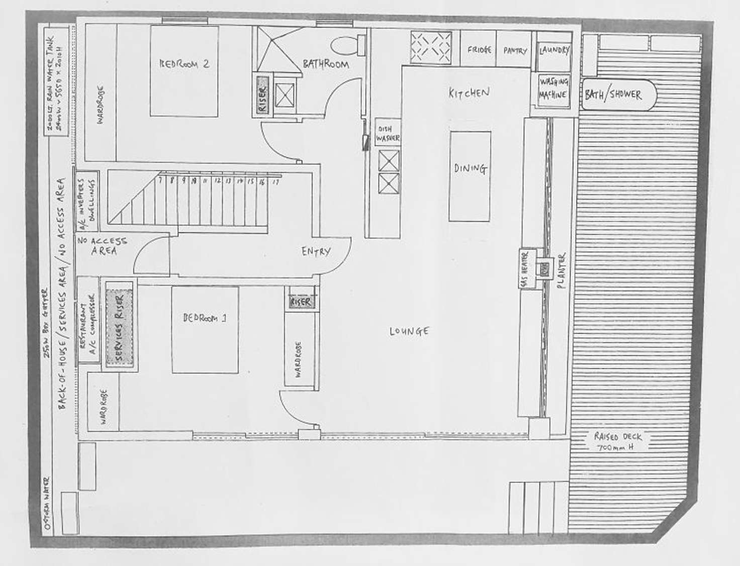 Floorplan of Homely apartment listing, 3/56-58 Glen Eira Rd, Ripponlea VIC 3185