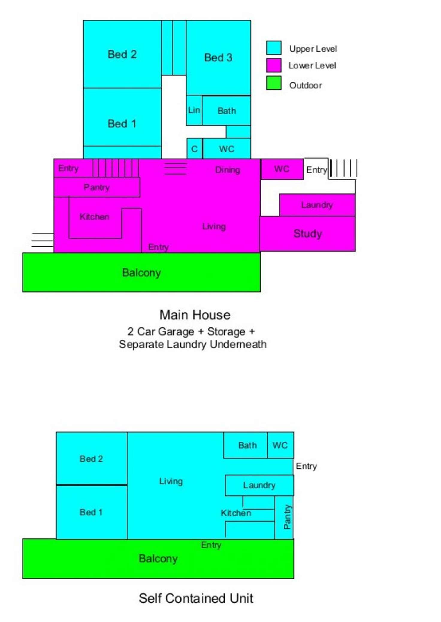 Floorplan of Homely lifestyle listing, 196 Ranger Road, Adare QLD 4343