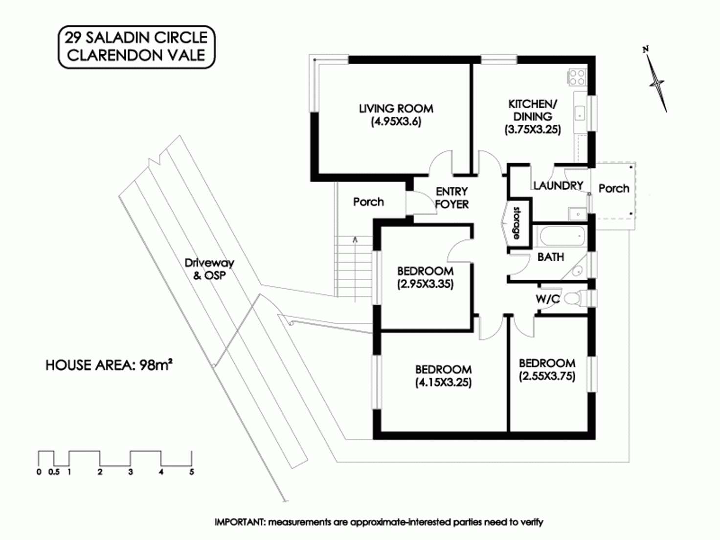 Floorplan of Homely house listing, 29 Saladin Circle, Clarendon Vale TAS 7019