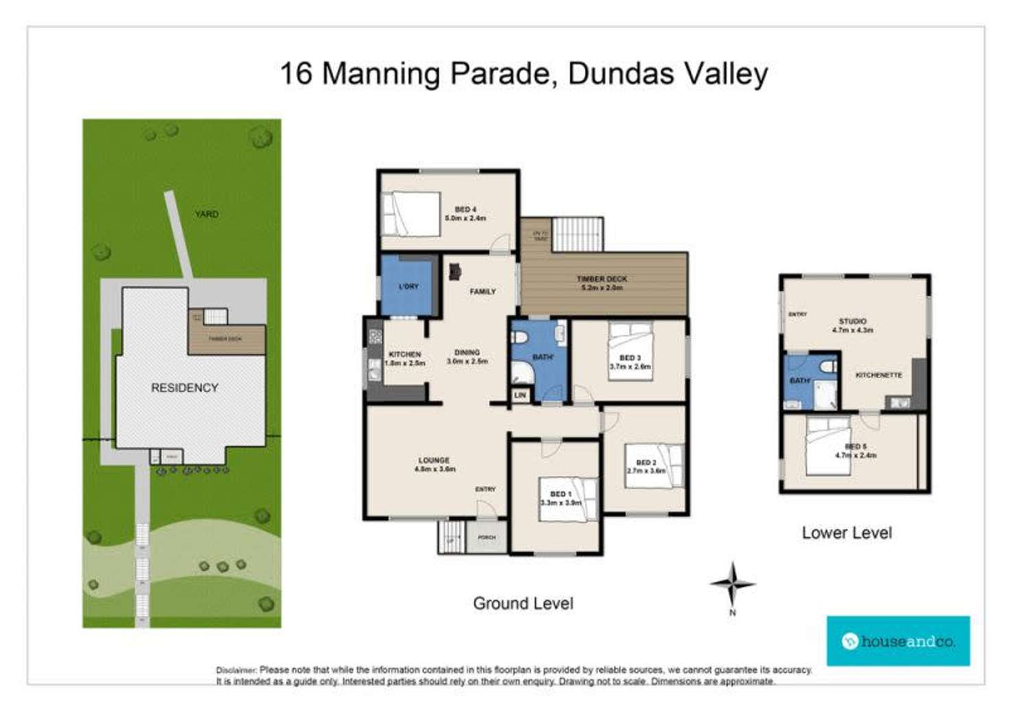 Floorplan of Homely house listing, 16 Manning Parade, Dundas Valley NSW 2117