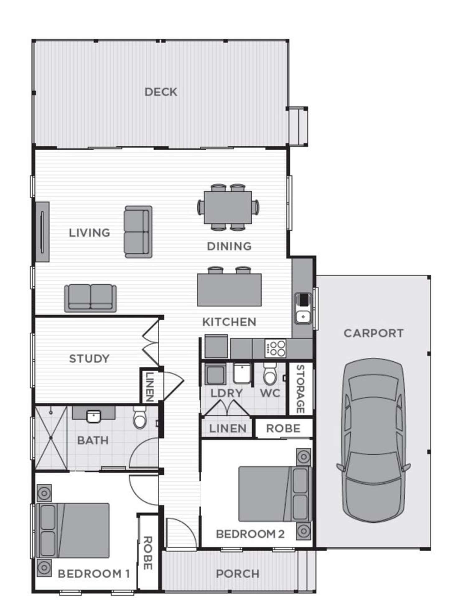 Floorplan of Homely house listing, 39/1 Norman Street, Lake Conjola NSW 2539