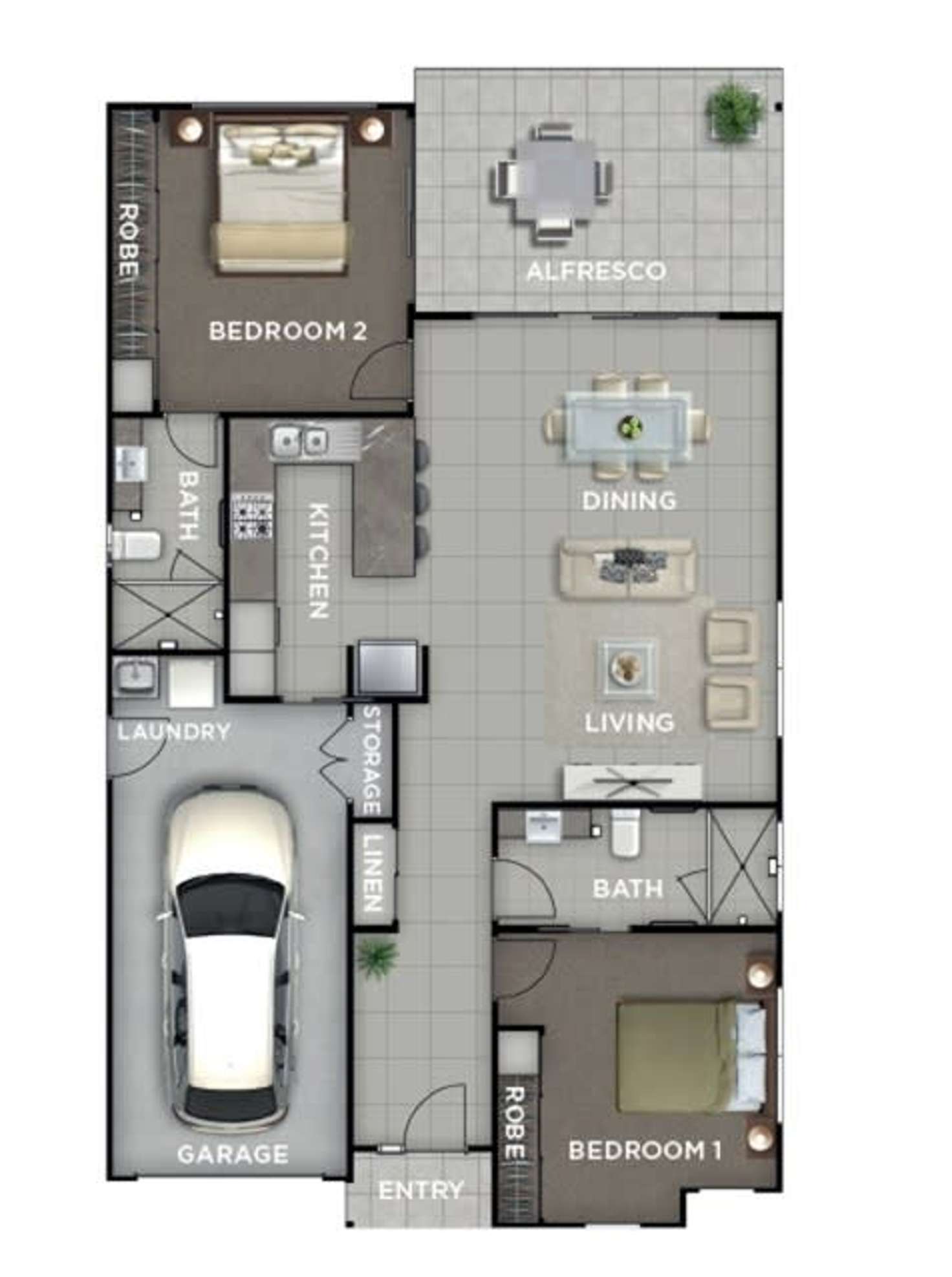 Floorplan of Homely house listing, 86/41 Radke Road, Bethania QLD 4205