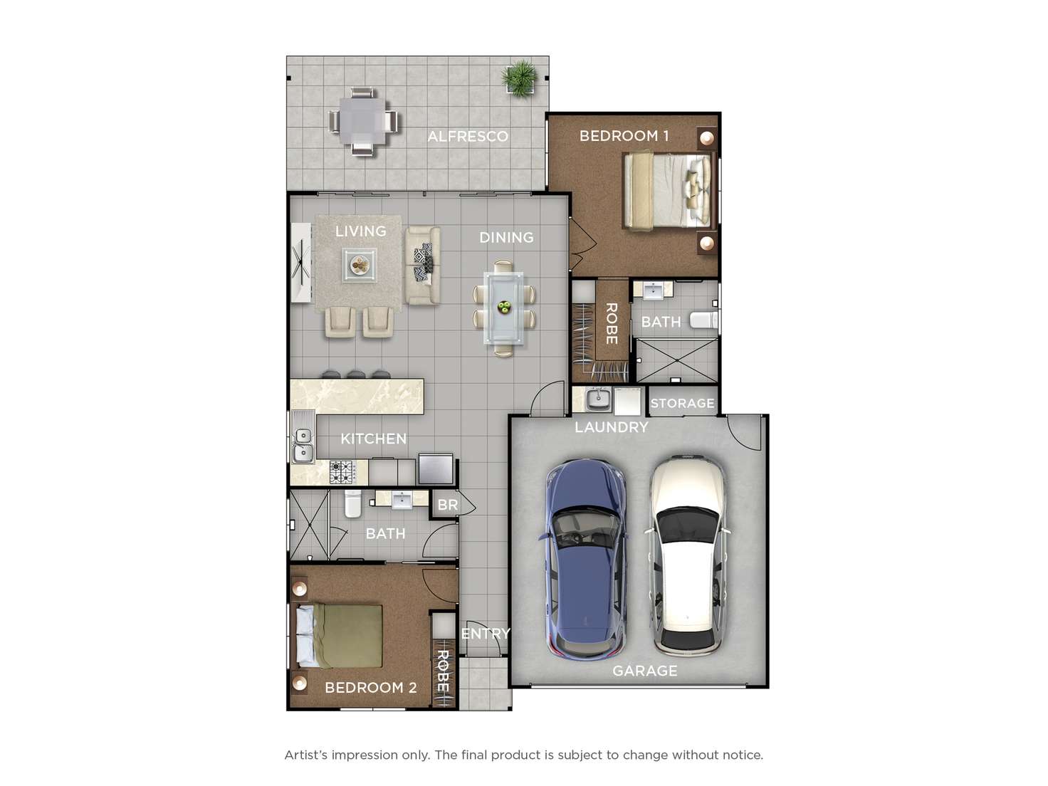 Floorplan of Homely house listing, 105/41 Radke Road, Bethania QLD 4205