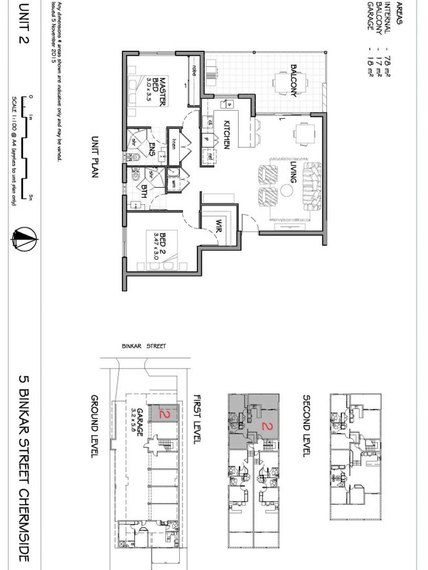 Floorplan of Homely unit listing, 2/5 Binkar Street, Chermside QLD 4032