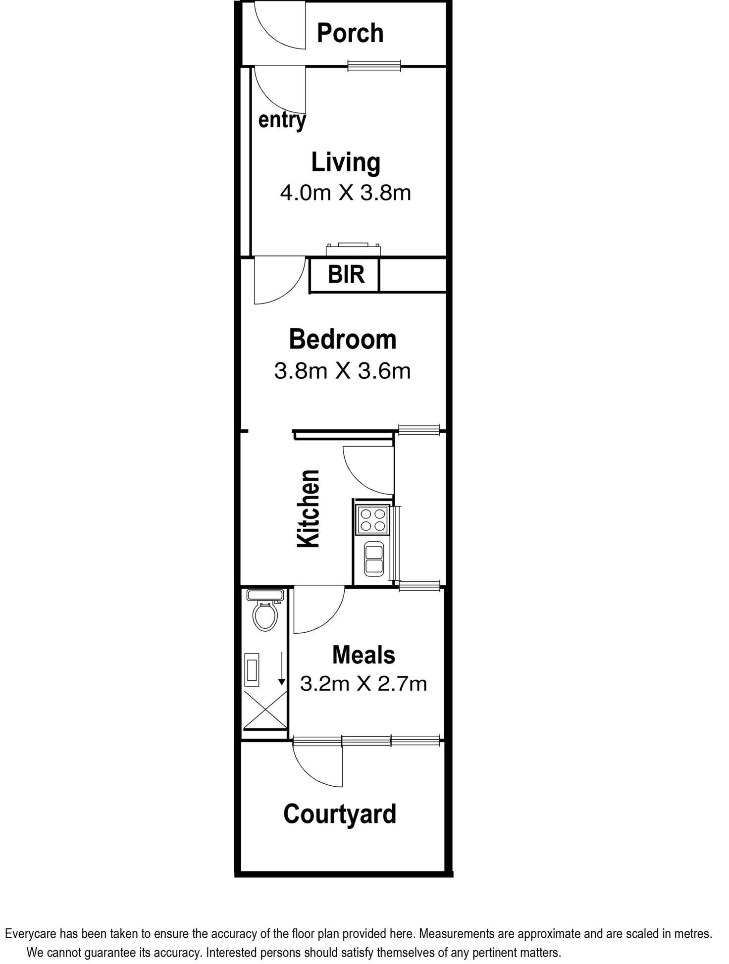 Floorplan of Homely terrace listing, 11 Durham Street, Albert Park VIC 3206