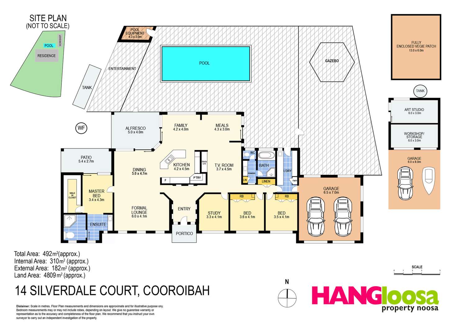 Floorplan of Homely house listing, 14 Silverdale Court, Cooroibah QLD 4565