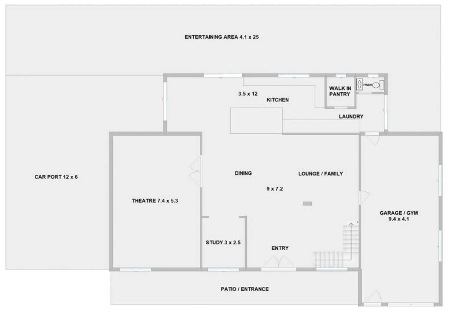 Floorplan of Homely house listing, 272 Worongary Road, Worongary QLD 4213