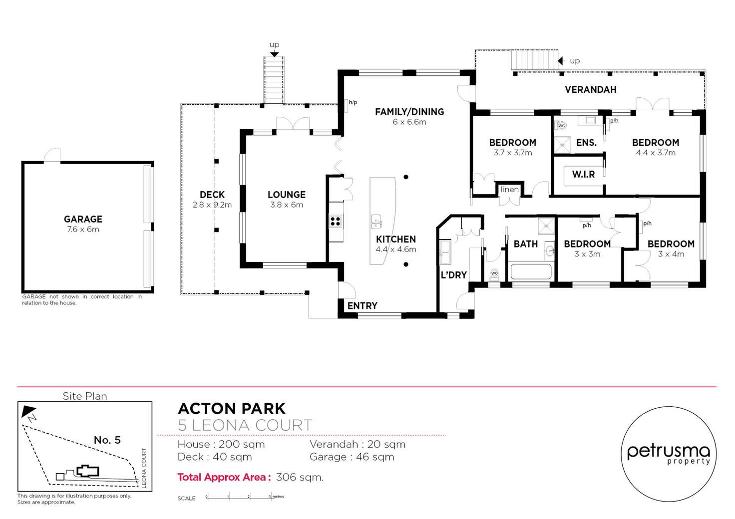 Floorplan of Homely house listing, 5 Leona Court, Acton Park TAS 7170