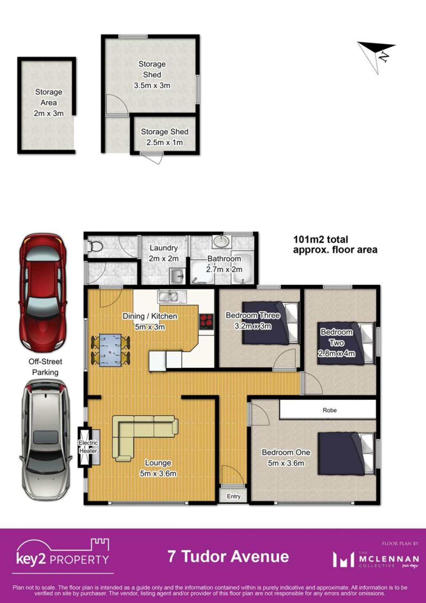 Floorplan of Homely house listing, 7 Tudor Avenue, Newstead TAS 7250