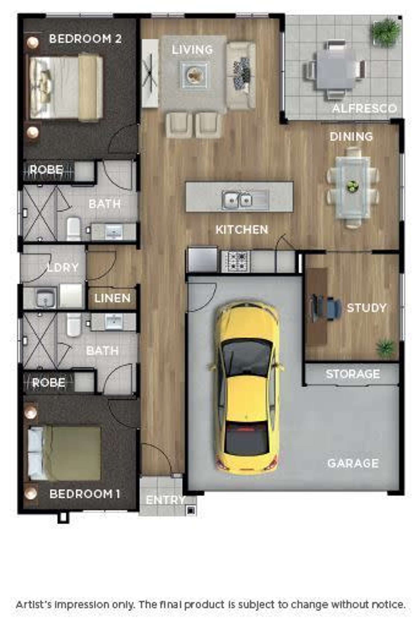 Floorplan of Homely house listing, 159/2 Koplick road, Chambers Flat QLD 4133