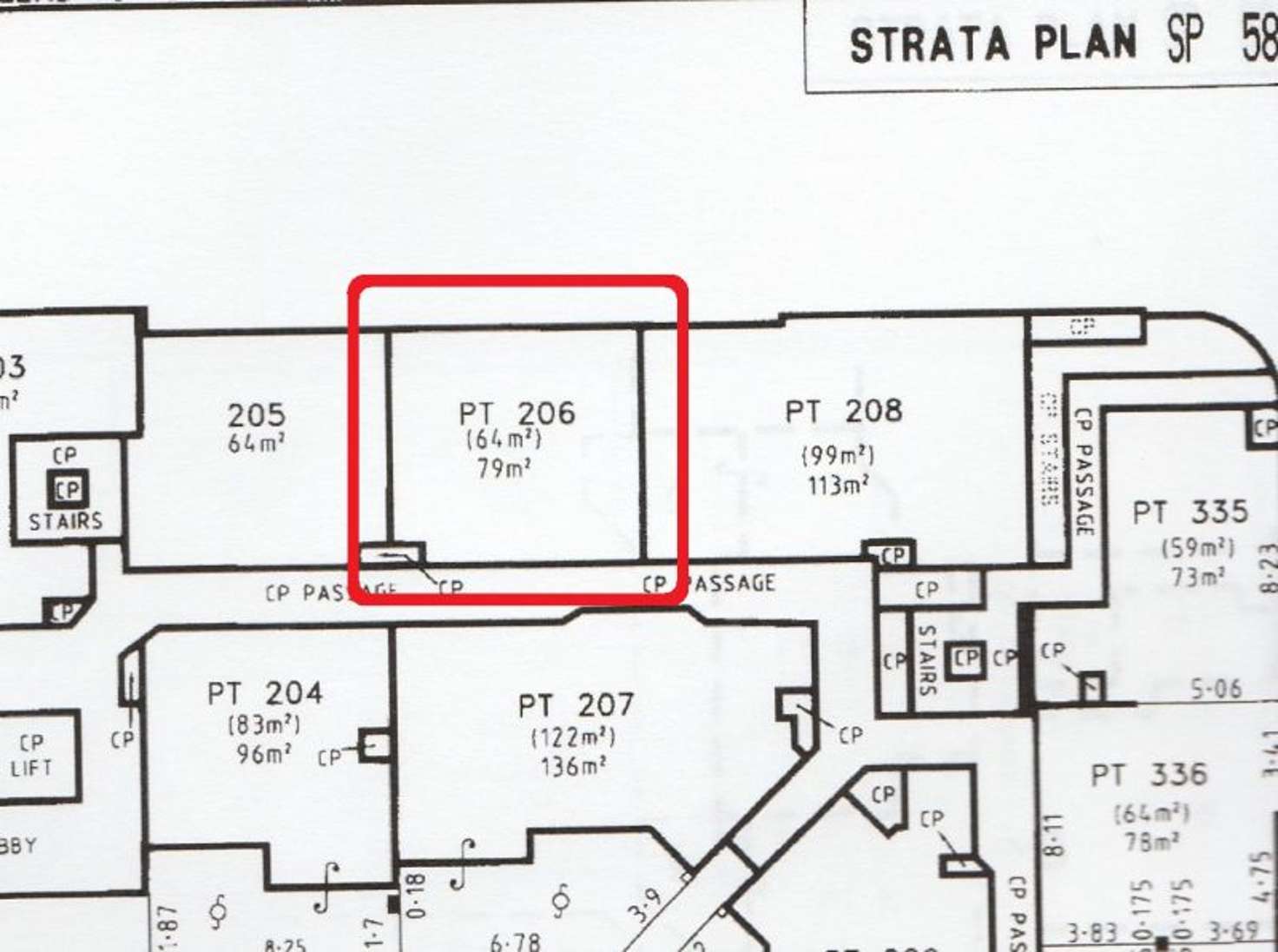 Floorplan of Homely apartment listing, 206/99 Jones street, Ultimo NSW 2007