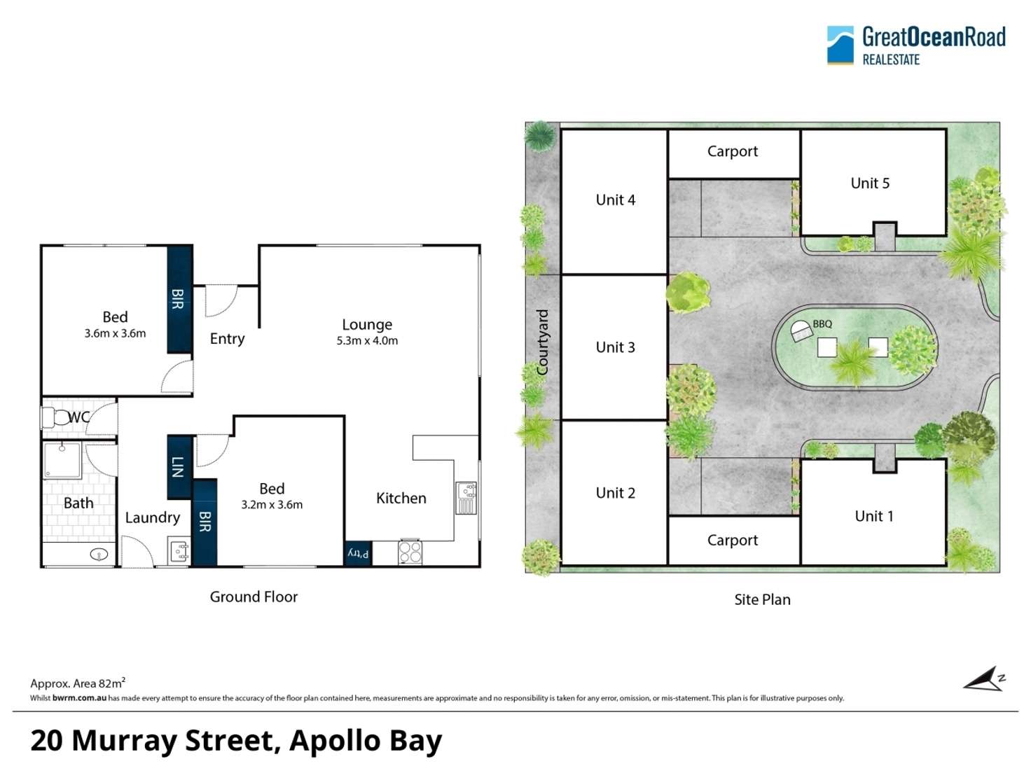 Floorplan of Homely house listing, 20-22 Murray Street, Apollo Bay VIC 3233