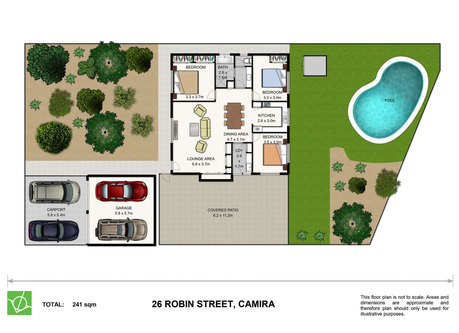 Floorplan of Homely house listing, 26 Robin Street, Camira QLD 4300