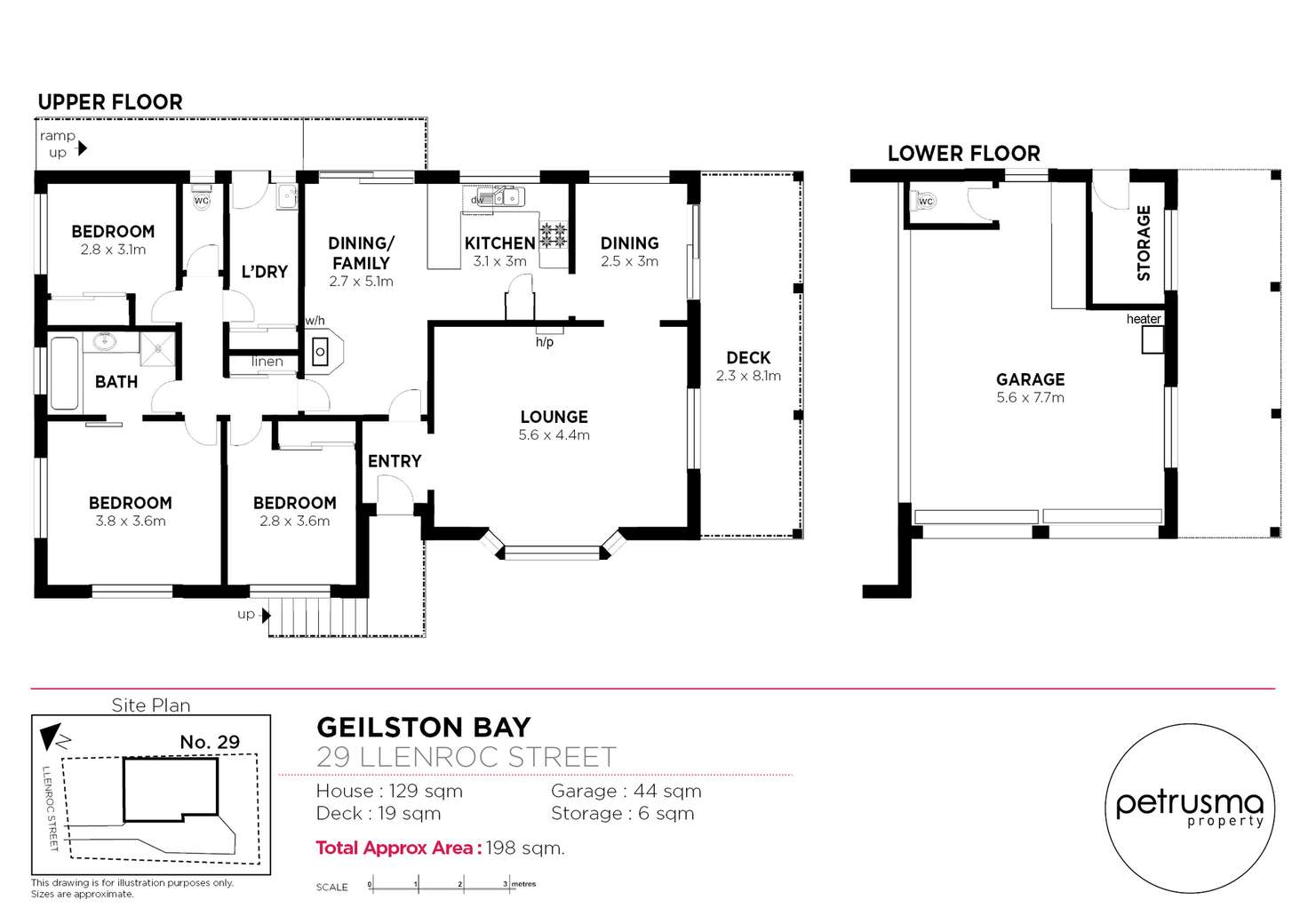 Floorplan of Homely house listing, 29 Llenroc Street, Geilston Bay TAS 7015