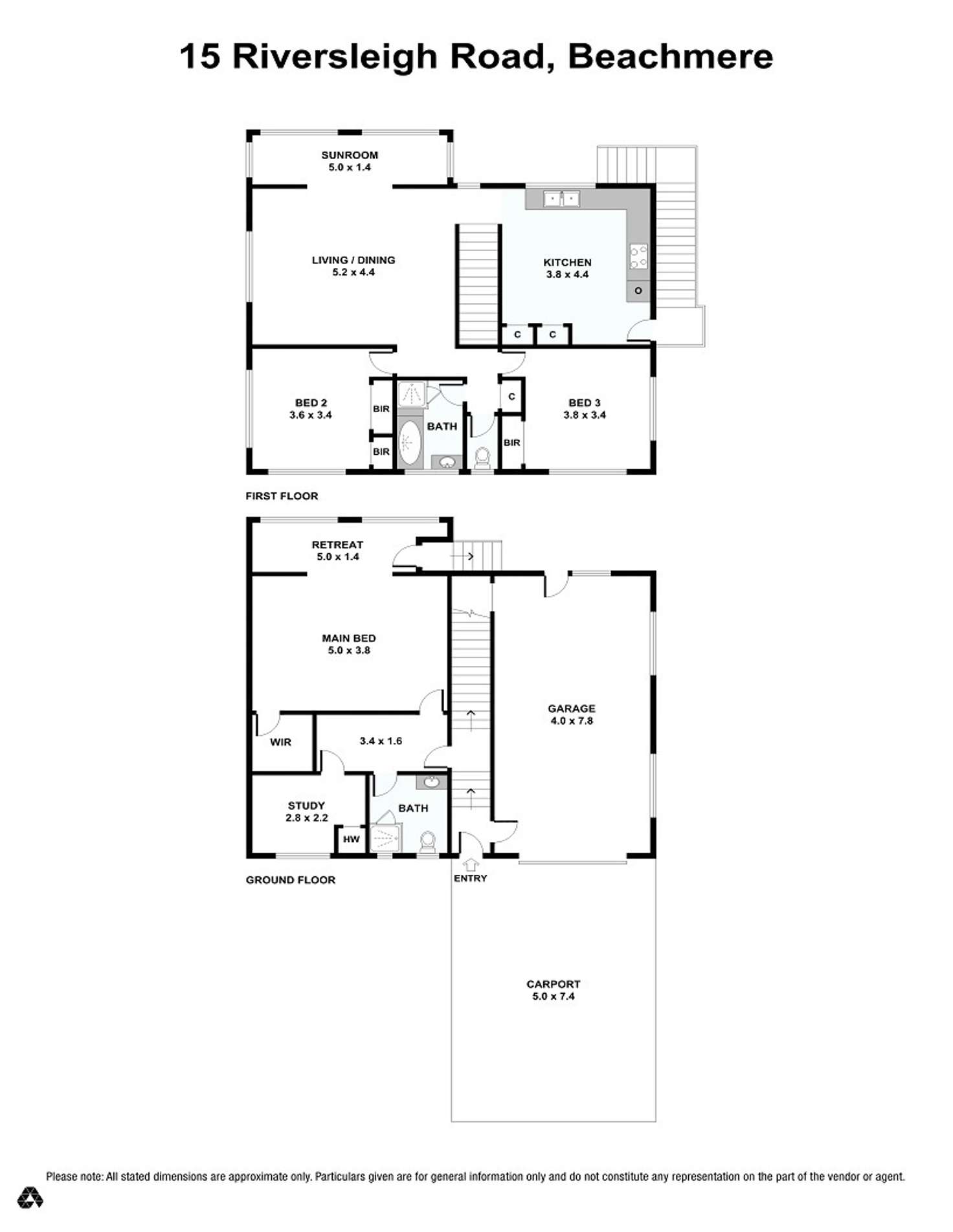 Floorplan of Homely house listing, 15 Riversleigh Road, Beachmere QLD 4510