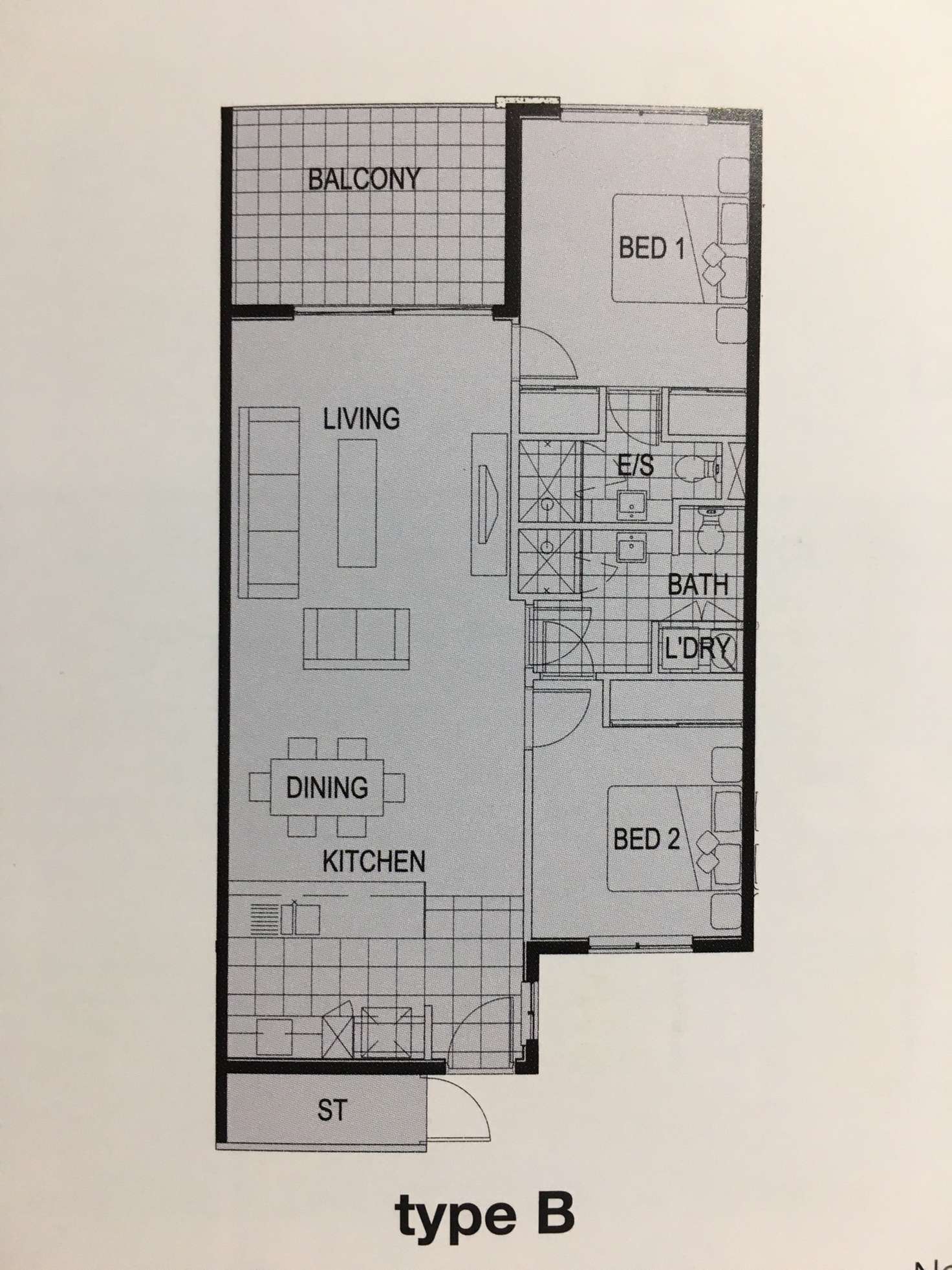 Floorplan of Homely apartment listing, 8/23 Junction Boulevard, Cockburn Central WA 6164