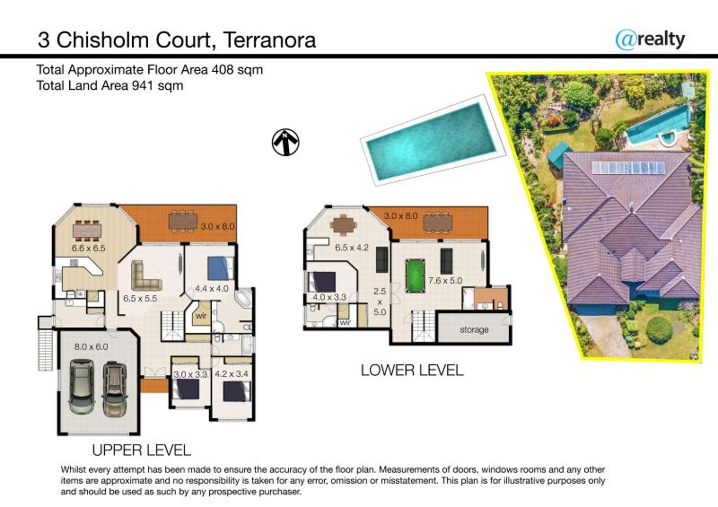 Floorplan of Homely house listing, 3 Chisholm Court, Terranora NSW 2486