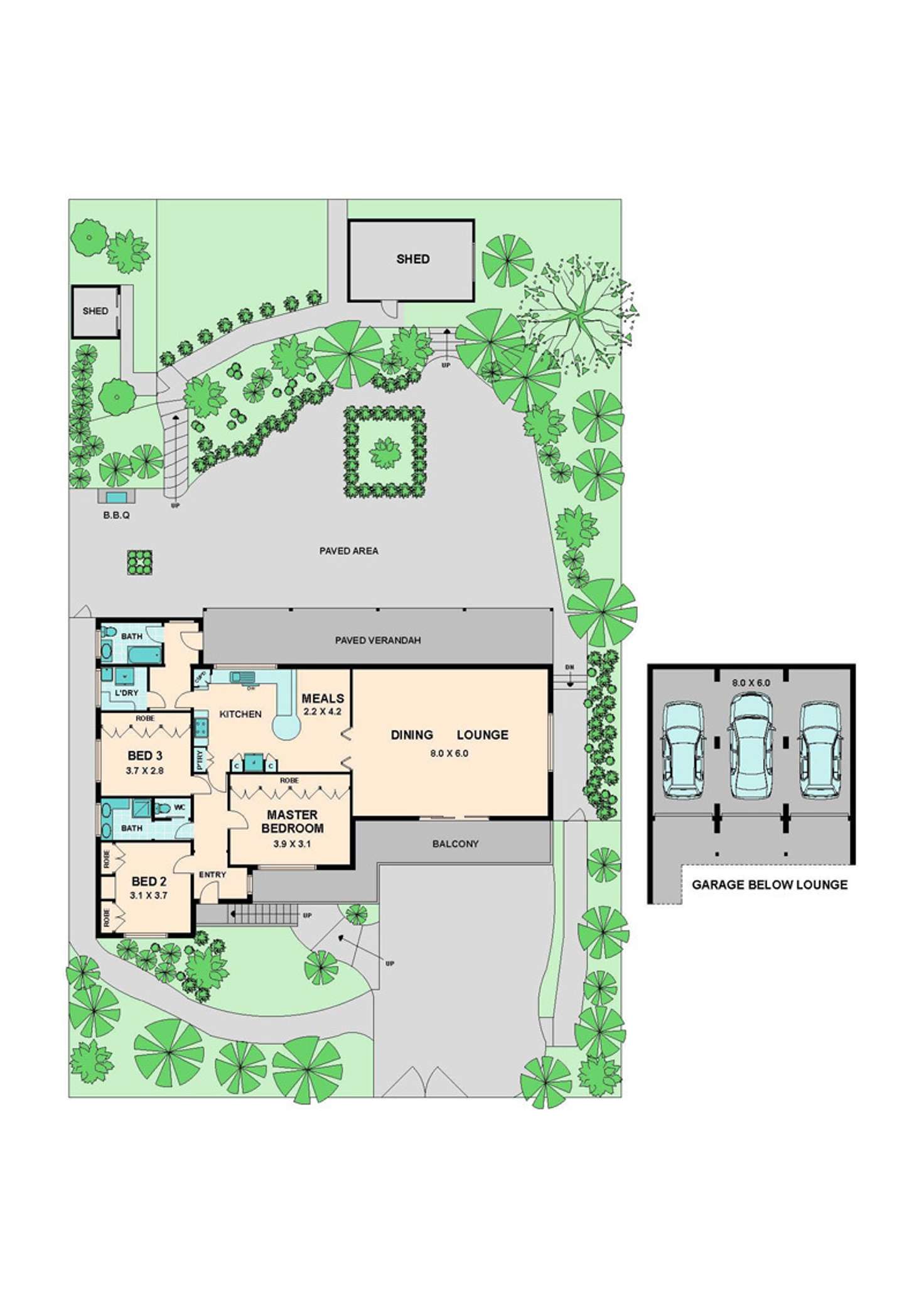 Floorplan of Homely house listing, 37 MELBOURNE STREET, Kilmore VIC 3764