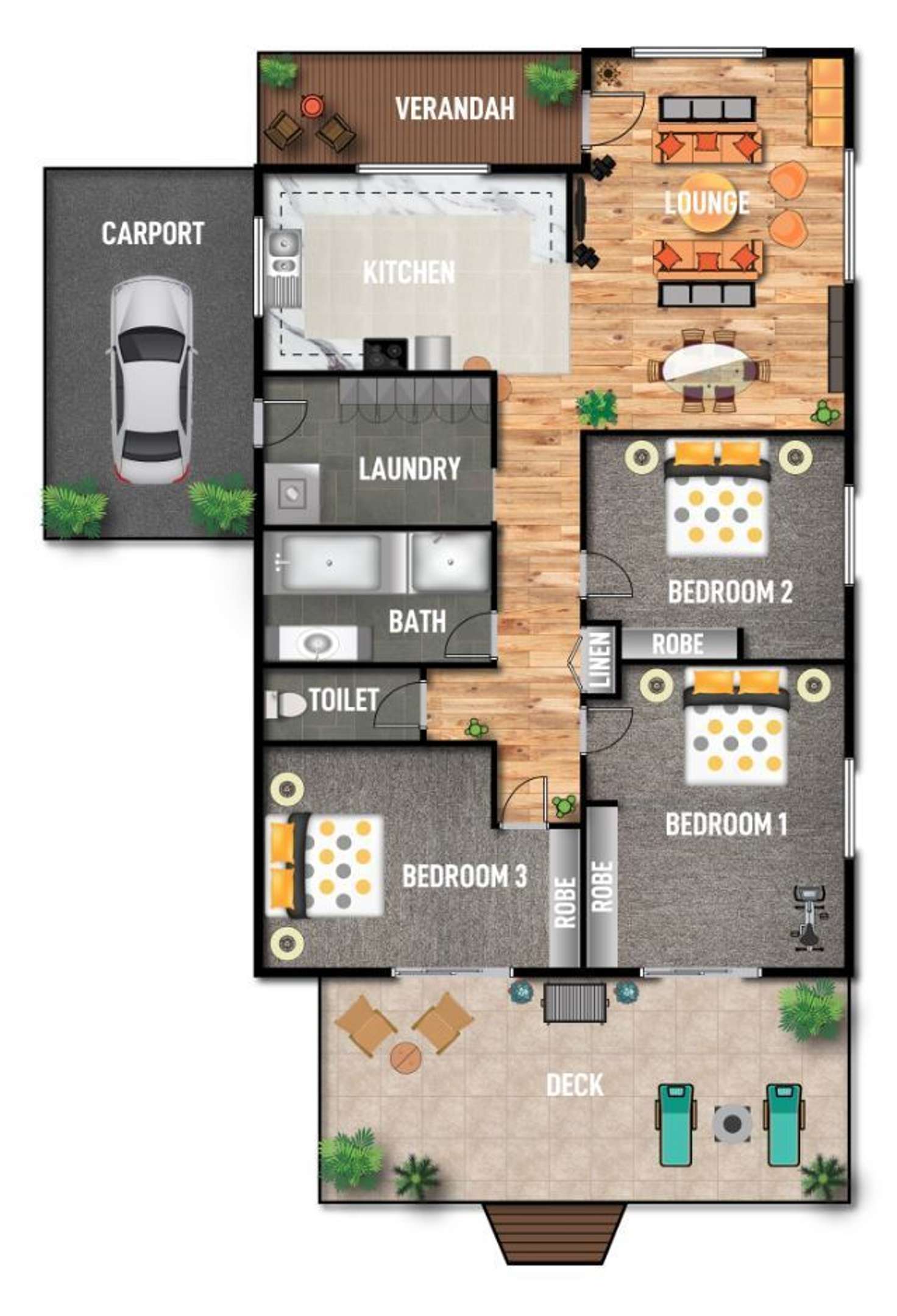 Floorplan of Homely house listing, 41 Baroda Street, Coopers Plains QLD 4108