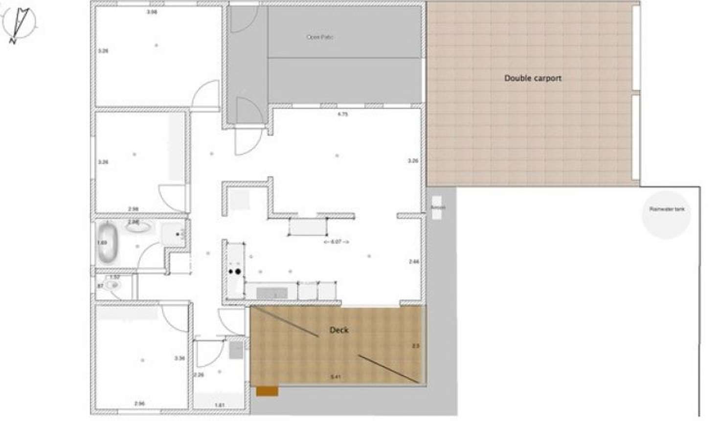 Floorplan of Homely house listing, 13 Wigham Road, Aldinga Beach SA 5173
