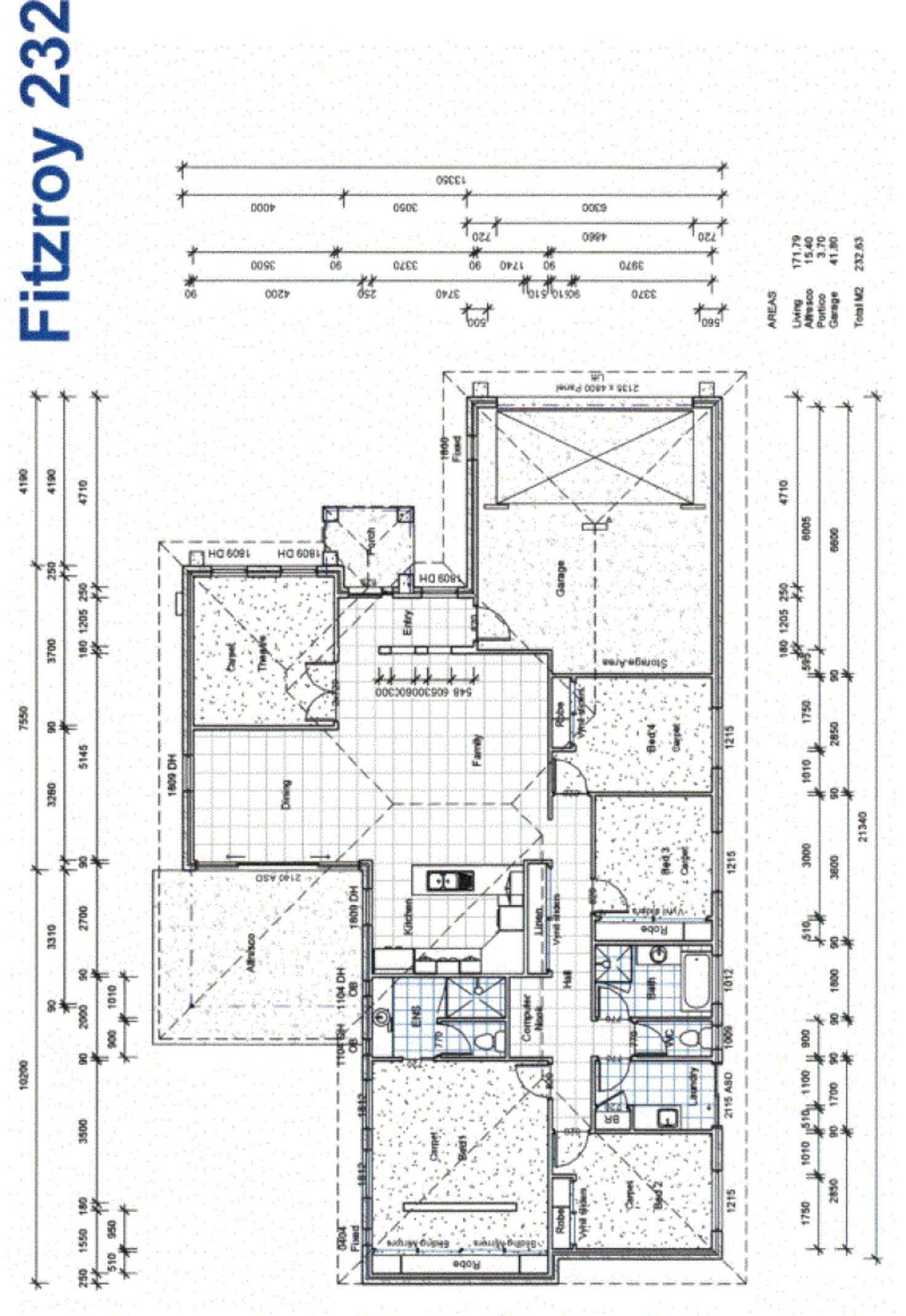 Floorplan of Homely house listing, 16 Sommerfeld Crescent, Chinchilla QLD 4413