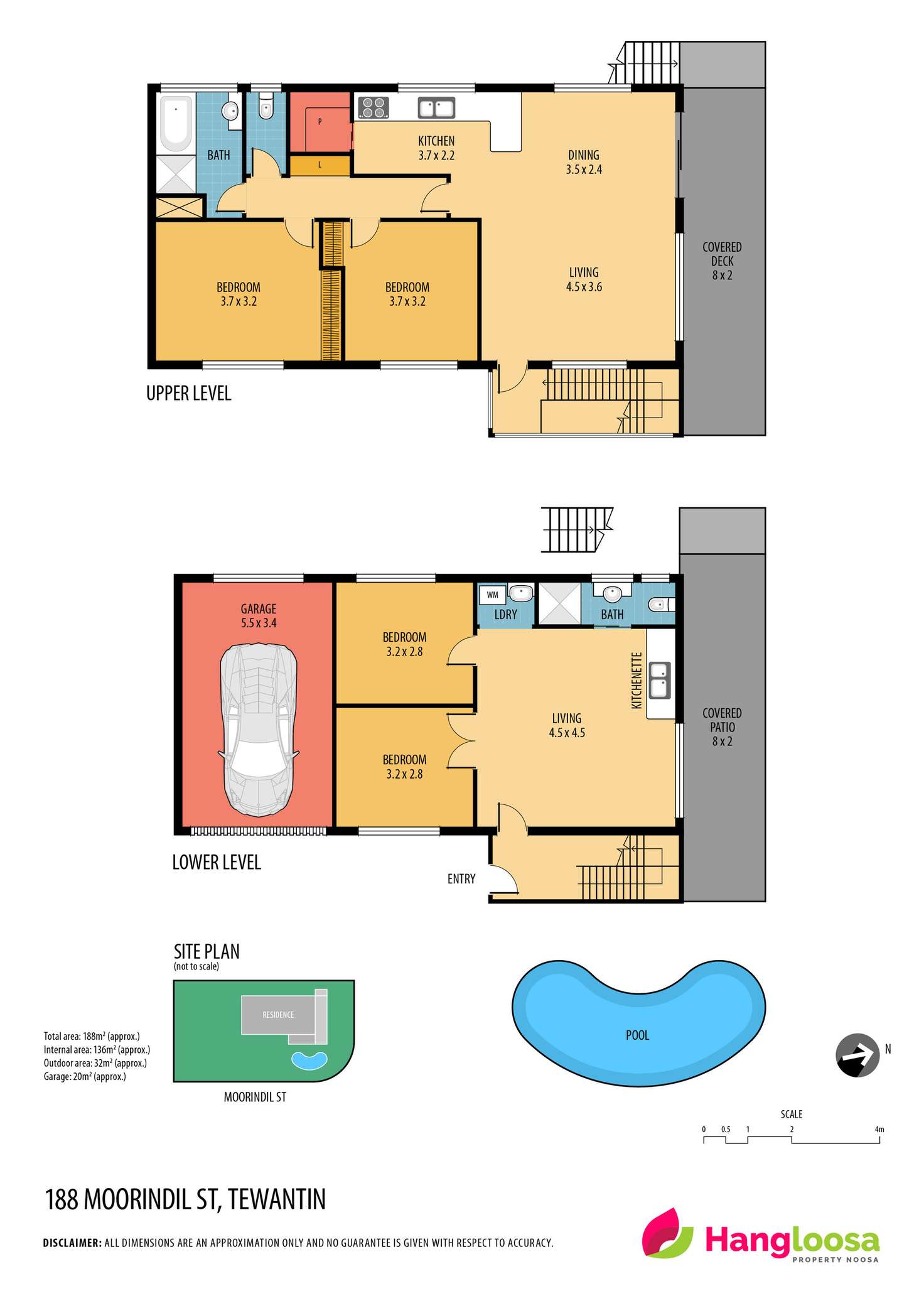 Floorplan of Homely house listing, 188 Moorindil Street, Tewantin QLD 4565