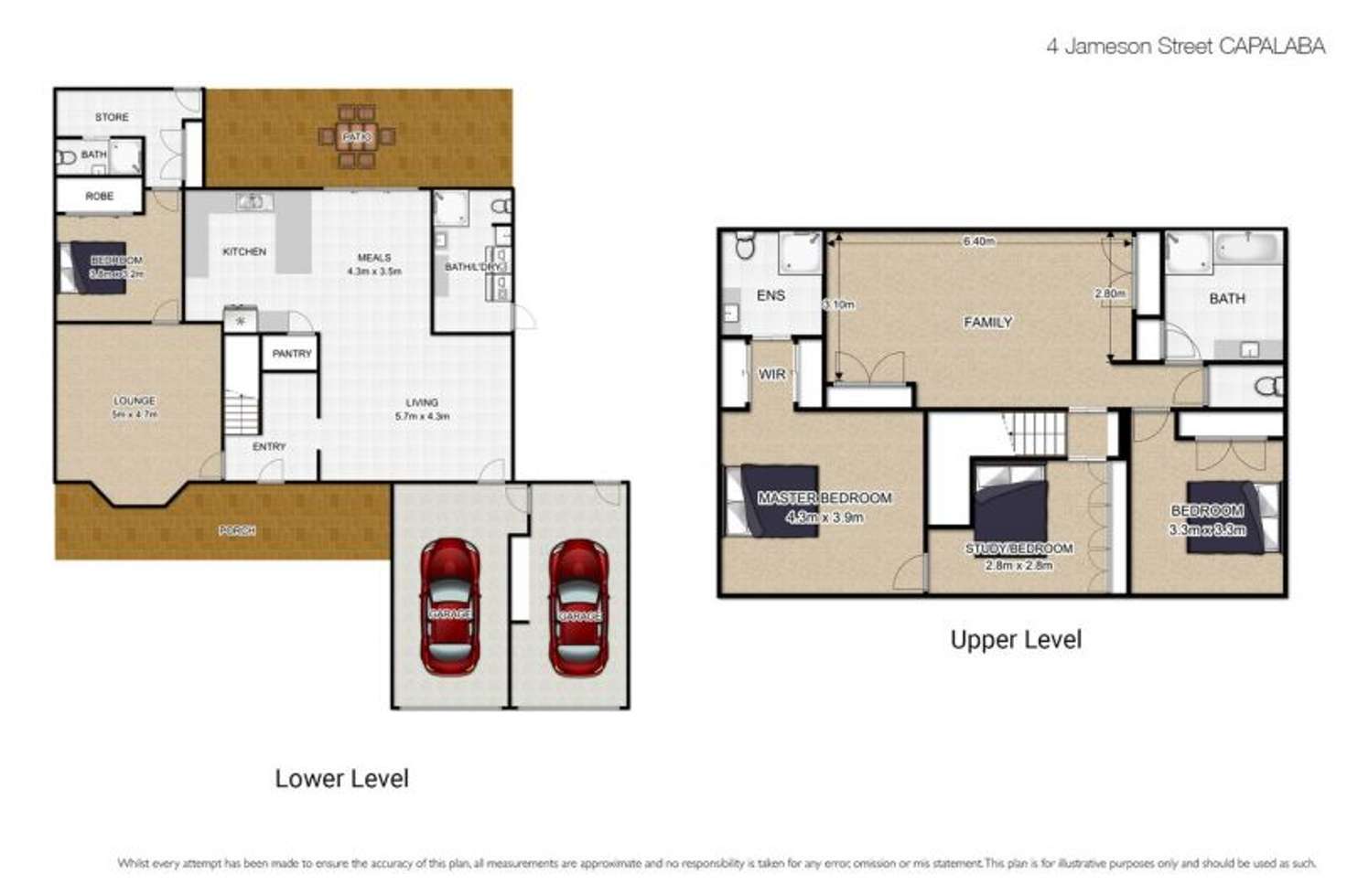 Floorplan of Homely house listing, 4 Jameson Street, Capalaba QLD 4157