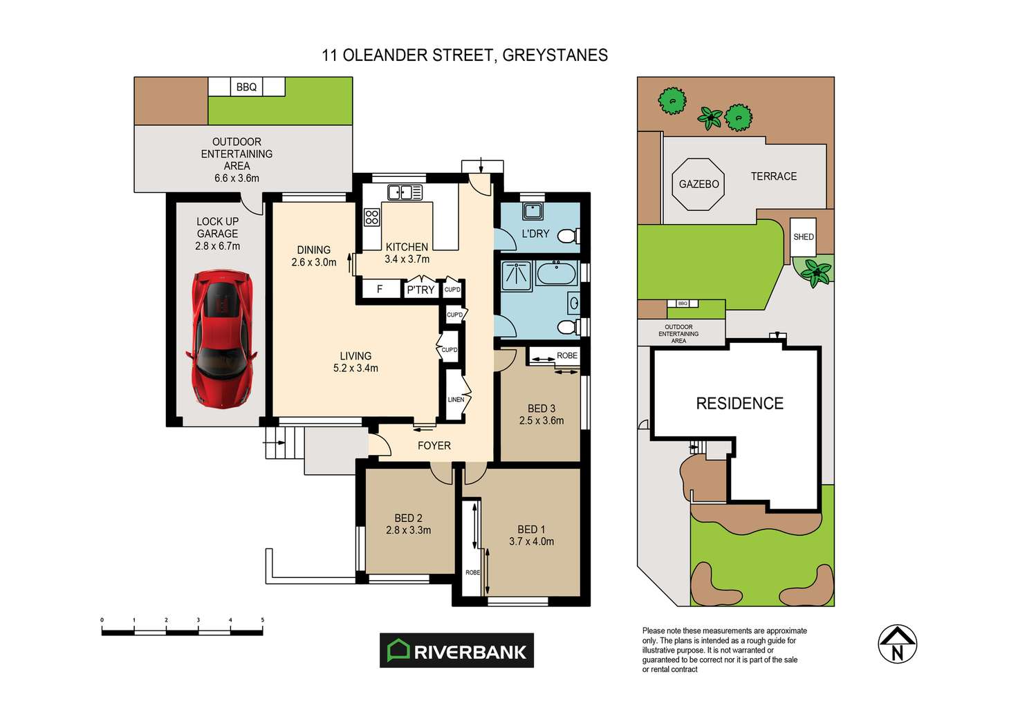 Floorplan of Homely house listing, 11 Oleander St, Greystanes NSW 2145