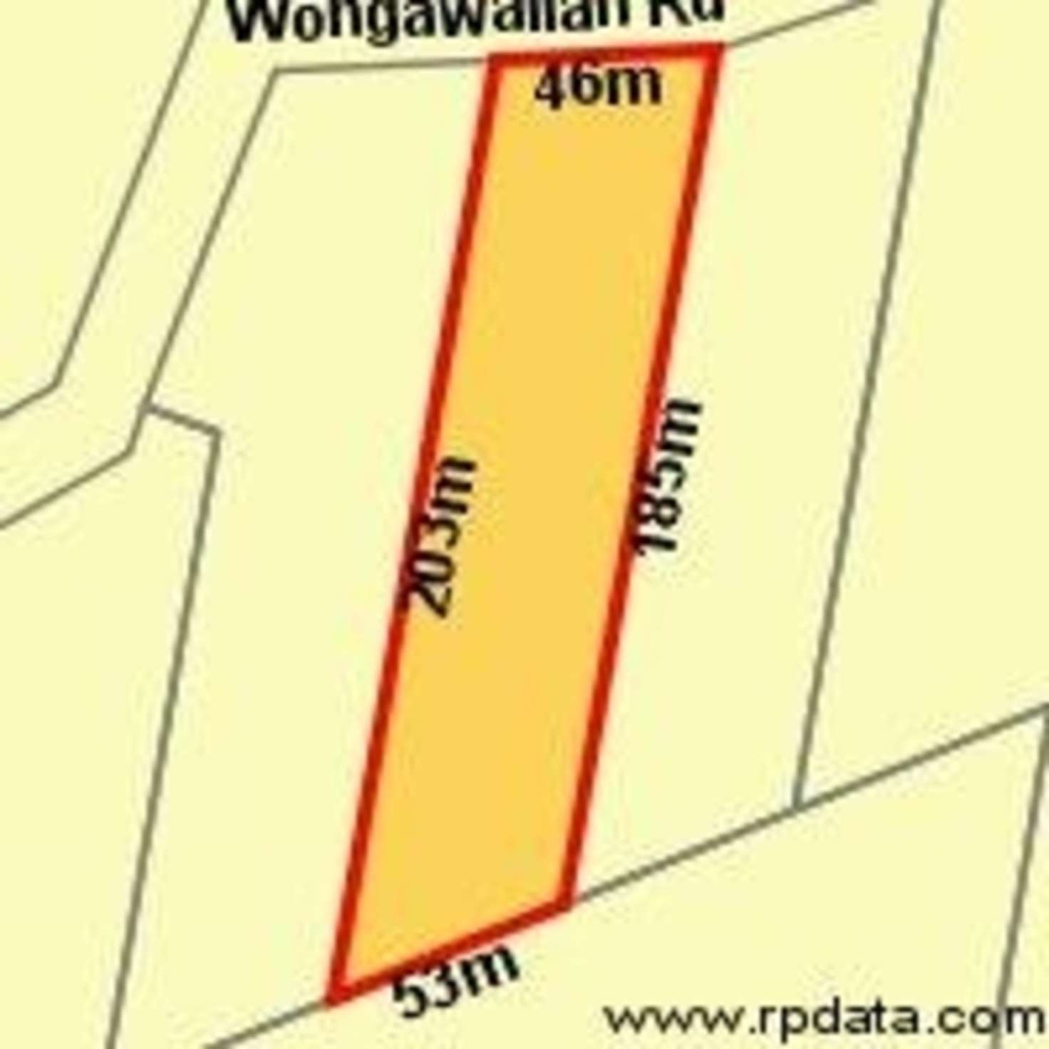 Floorplan of Homely residentialLand listing, LOT Lot 3, 185-189 Wongawallan Road, Eagle Heights QLD 4271