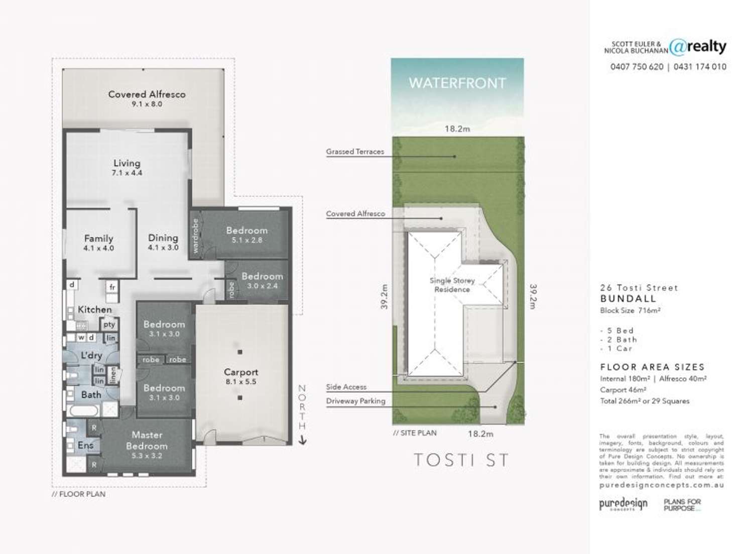 Floorplan of Homely house listing, 26 TOSTI STREET, Sorrento QLD 4217