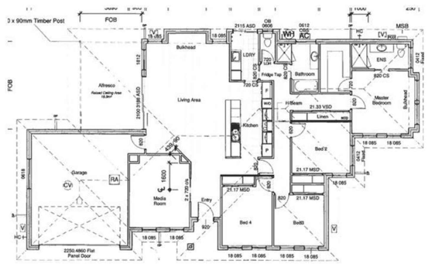 Floorplan of Homely house listing, 2 Parker Place, Chinchilla QLD 4413