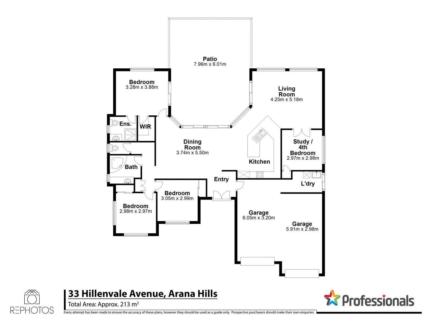 Floorplan of Homely house listing, 33 Hillenvale Avenue, Arana Hills QLD 4054