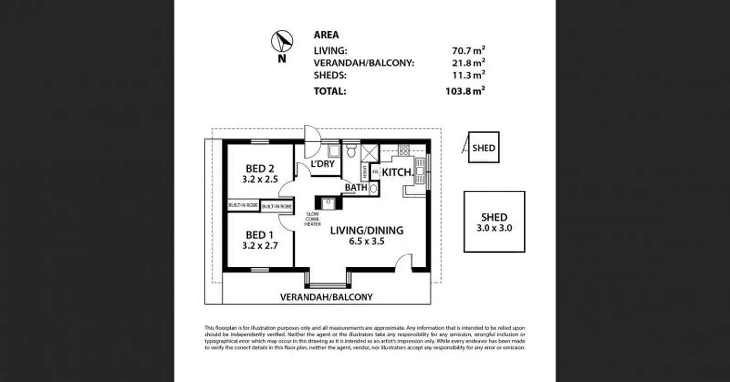 Floorplan of Homely house listing, 5 Honeysuckle Lane, Bridgewater SA 5155