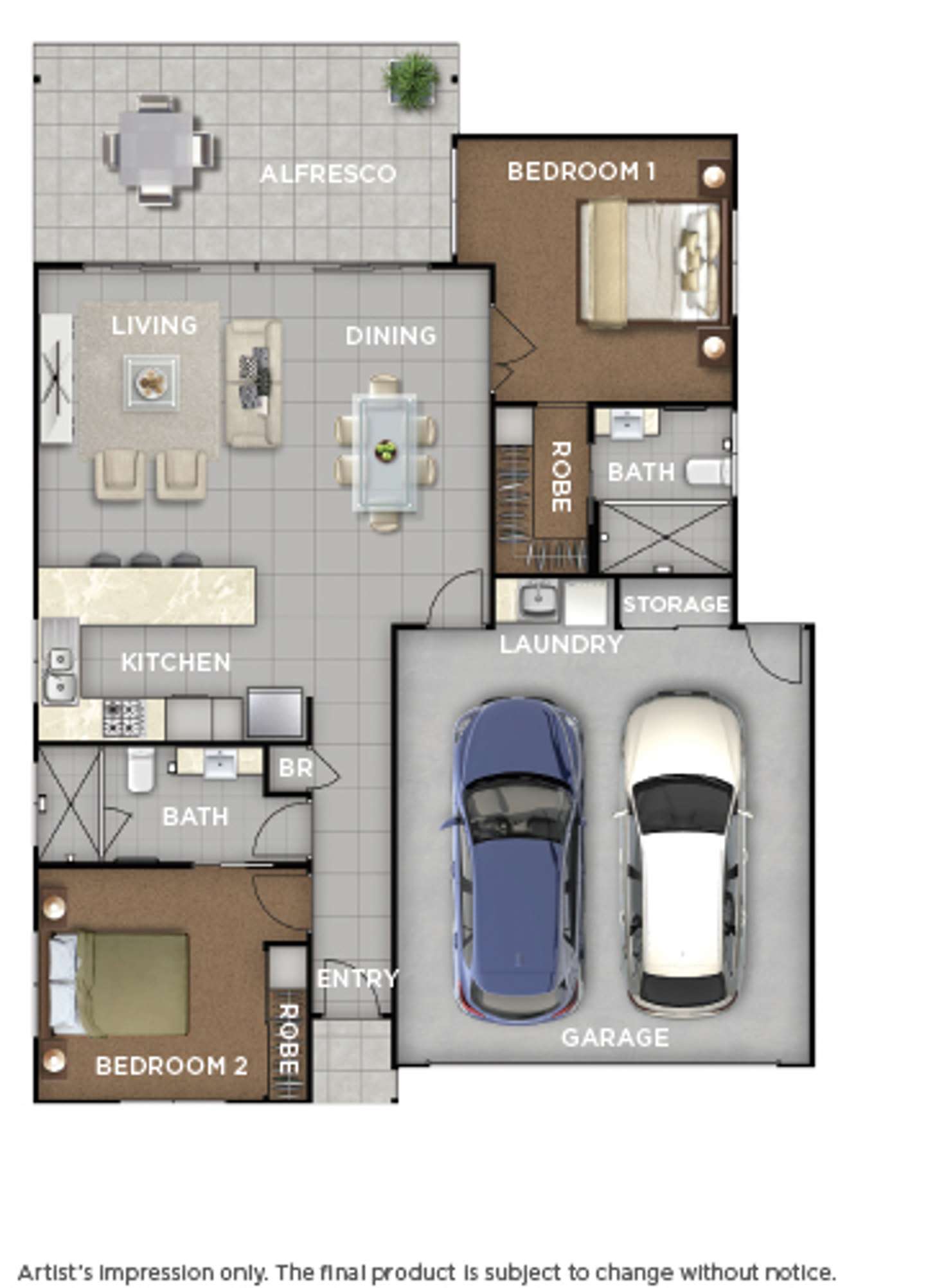 Floorplan of Homely house listing, 131/41 Radke road, Bethania QLD 4205