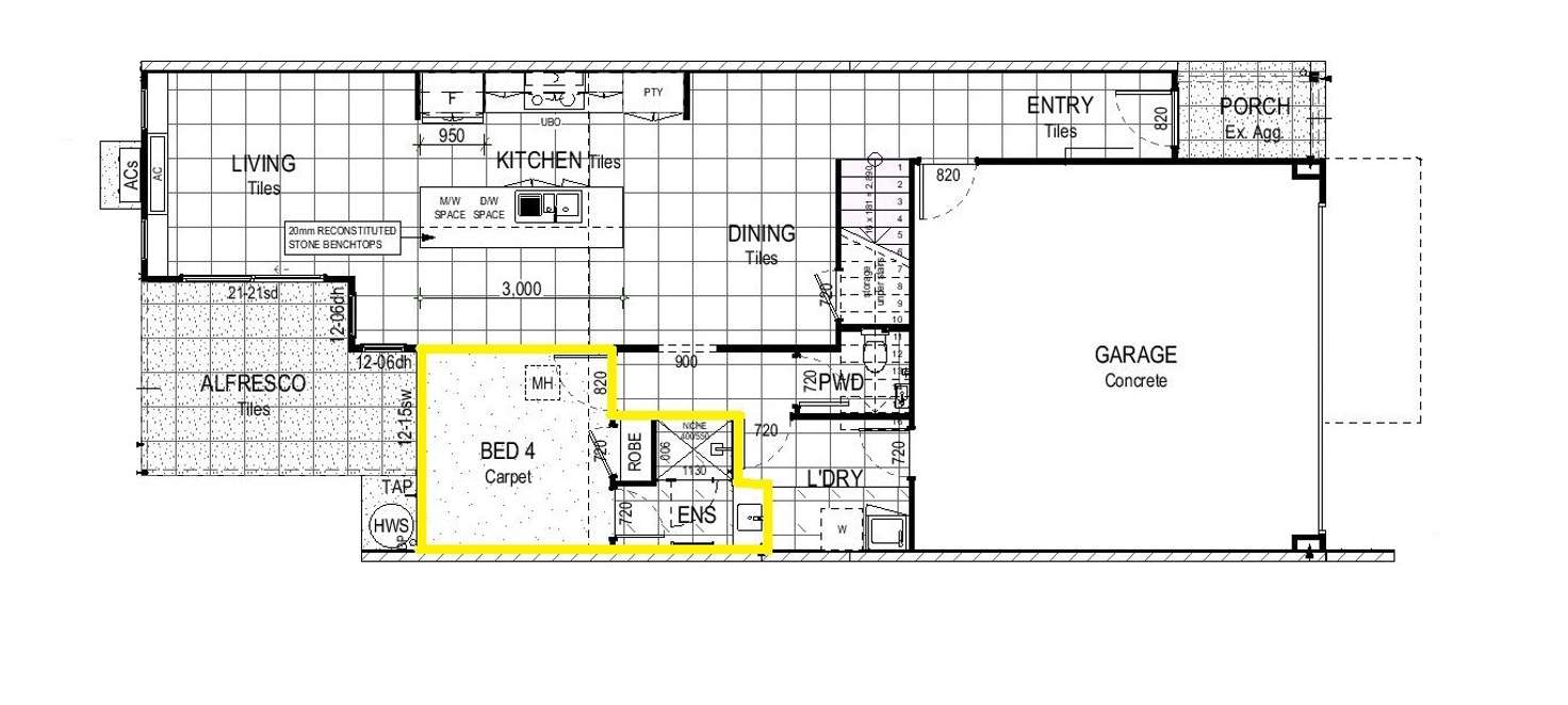 Floorplan of Homely house listing, 22B Balance Place, Birtinya QLD 4575