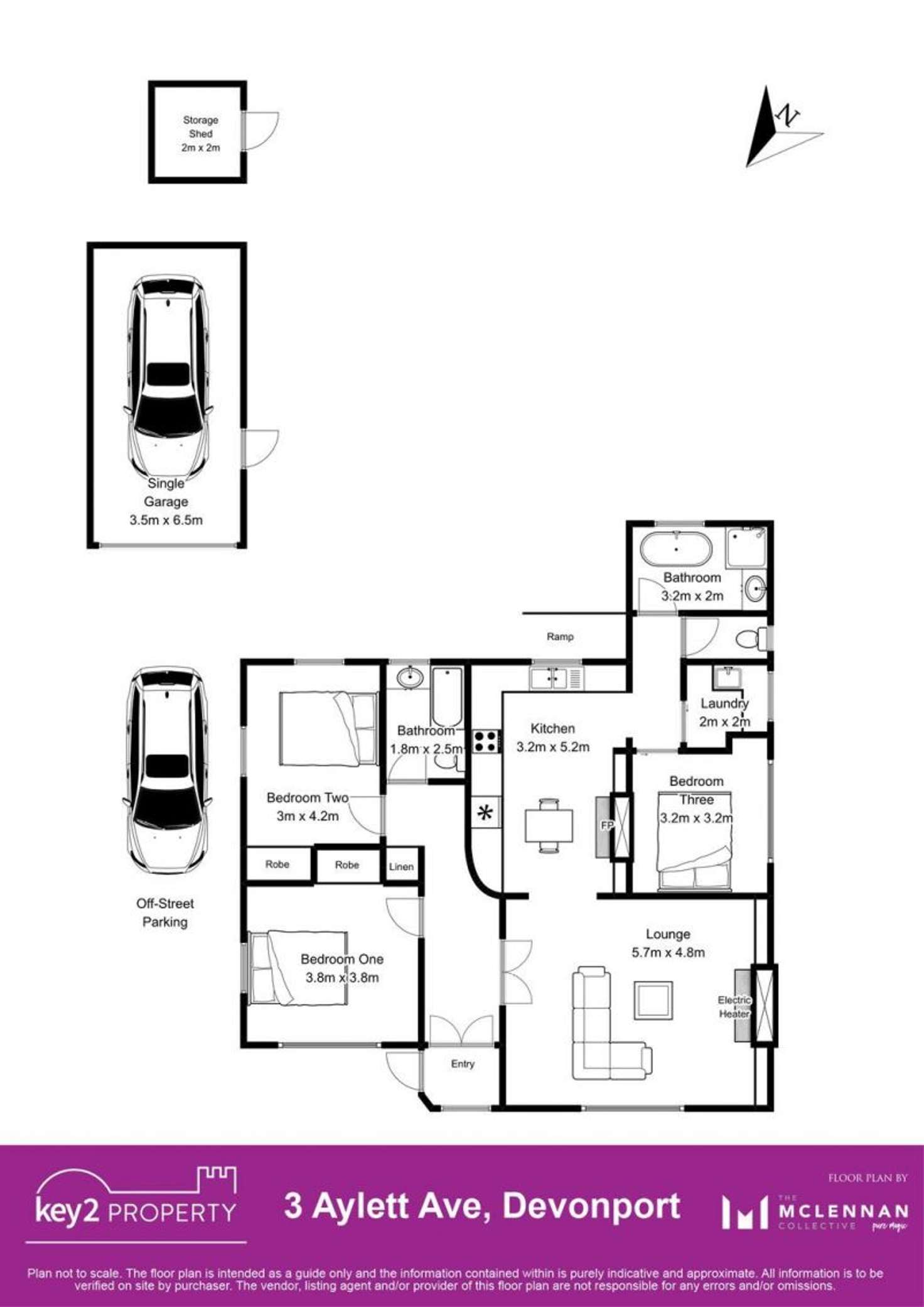 Floorplan of Homely house listing, 3 Aylett Avenue, Devonport TAS 7310