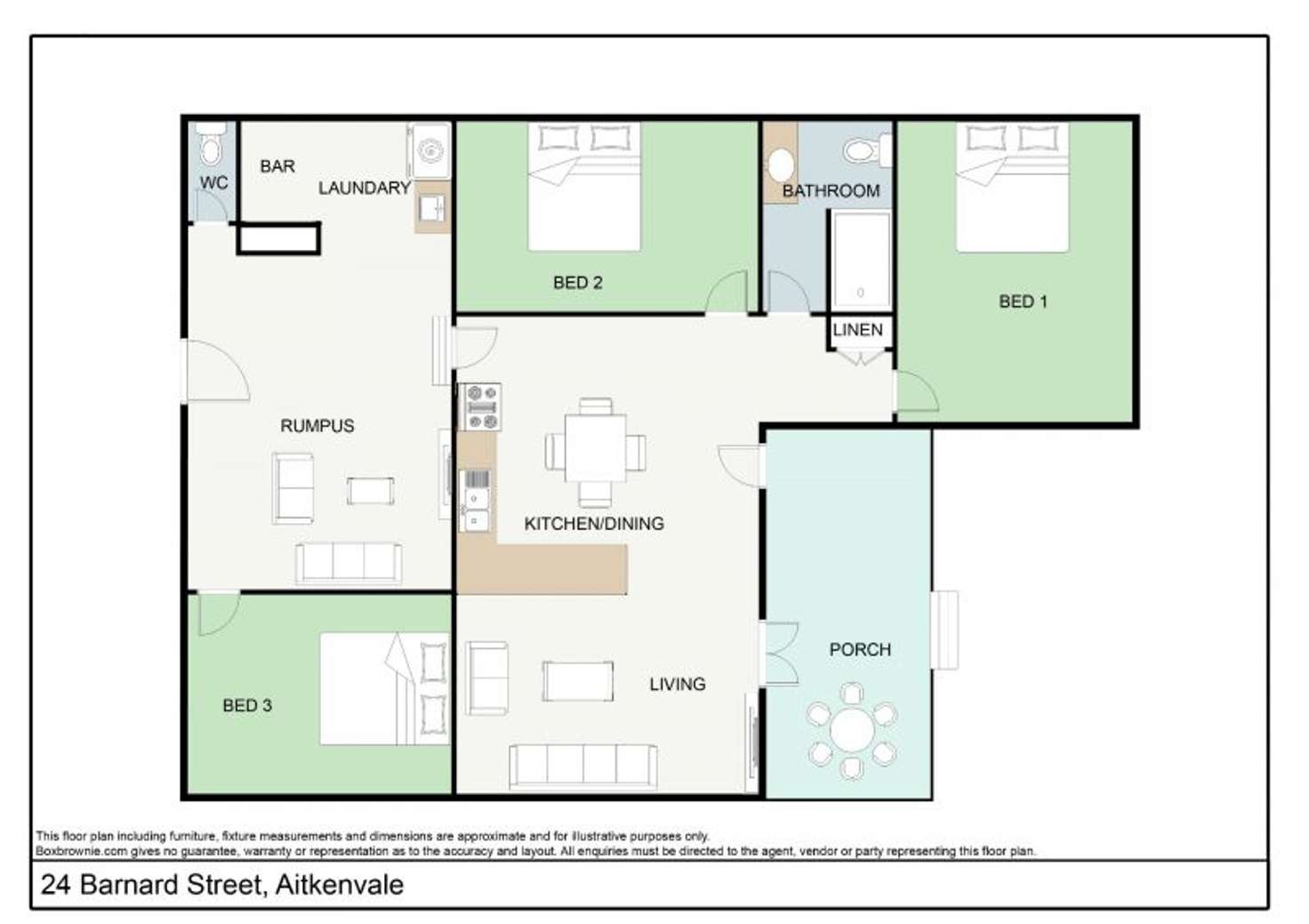 Floorplan of Homely house listing, 24 Barnard Street, Aitkenvale QLD 4814