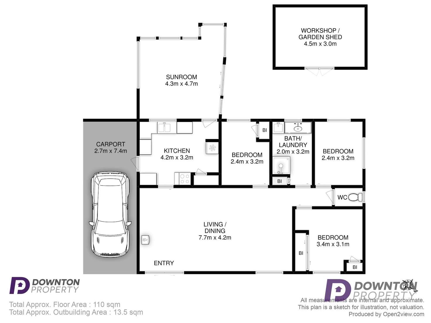 Floorplan of Homely house listing, 9 Gillies Road, Claremont TAS 7011