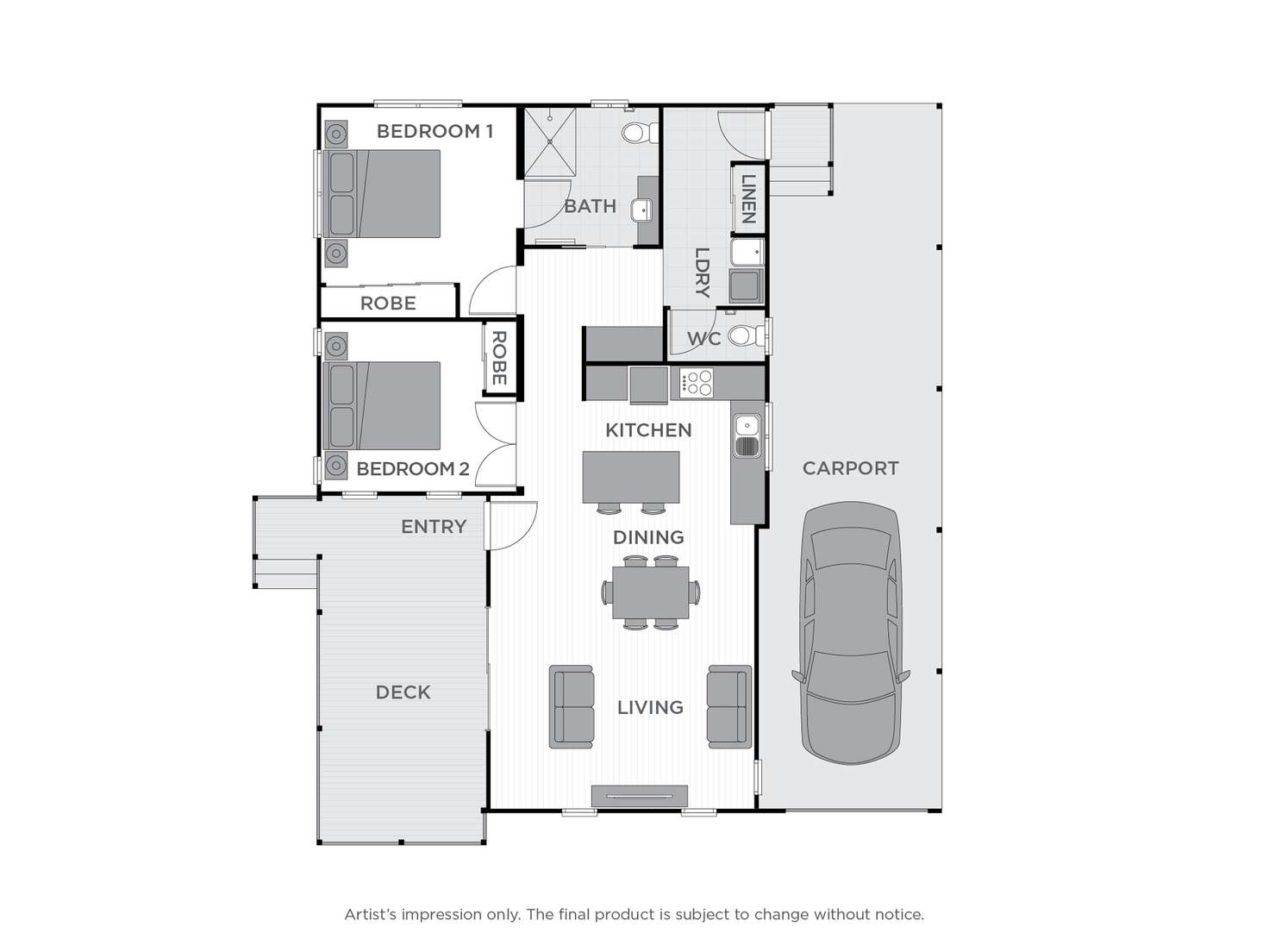 Floorplan of Homely house listing, 24/1 Norman Street, Lake Conjola NSW 2539