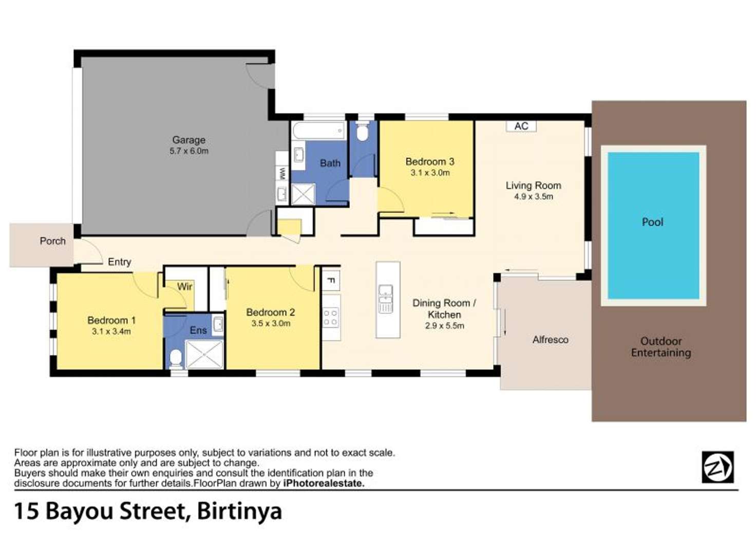 Floorplan of Homely house listing, 15 Bayou street, Birtinya QLD 4575