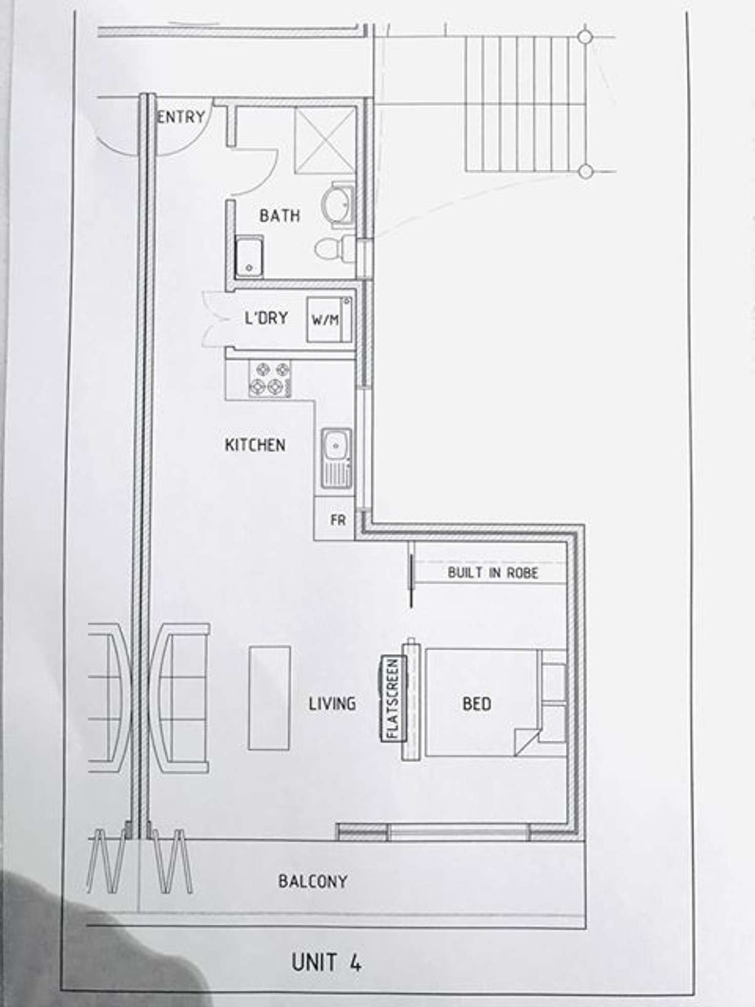 Floorplan of Homely apartment listing, 4/10 Coppin Street, Semaphore SA 5019