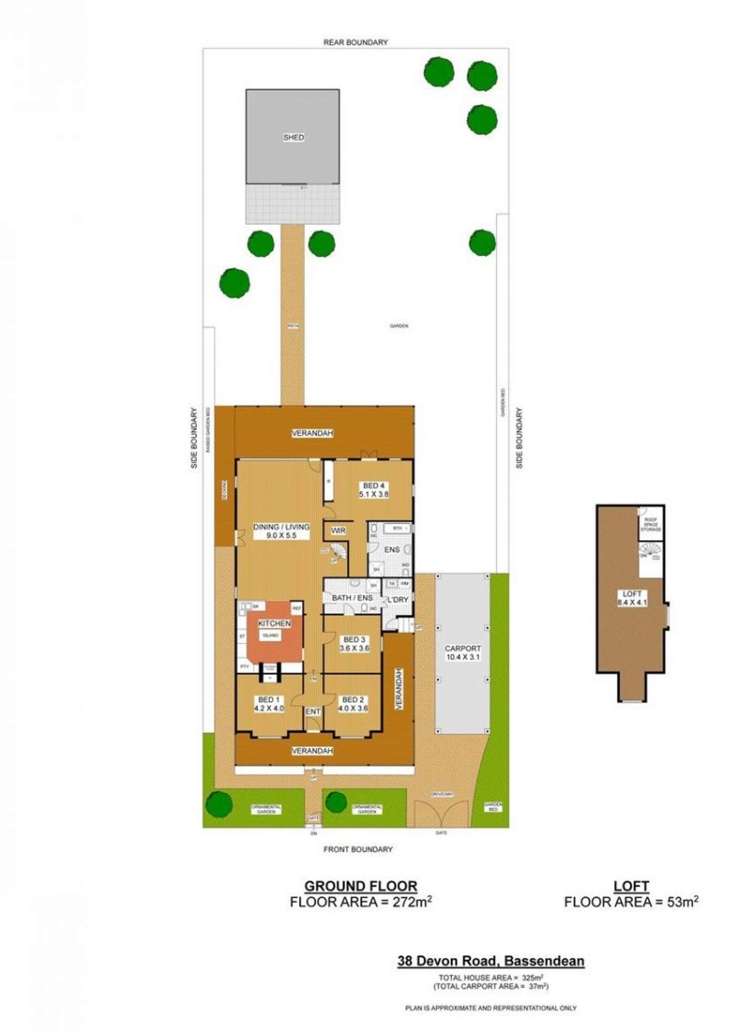 Floorplan of Homely house listing, 38 Devon Road, Bassendean WA 6054