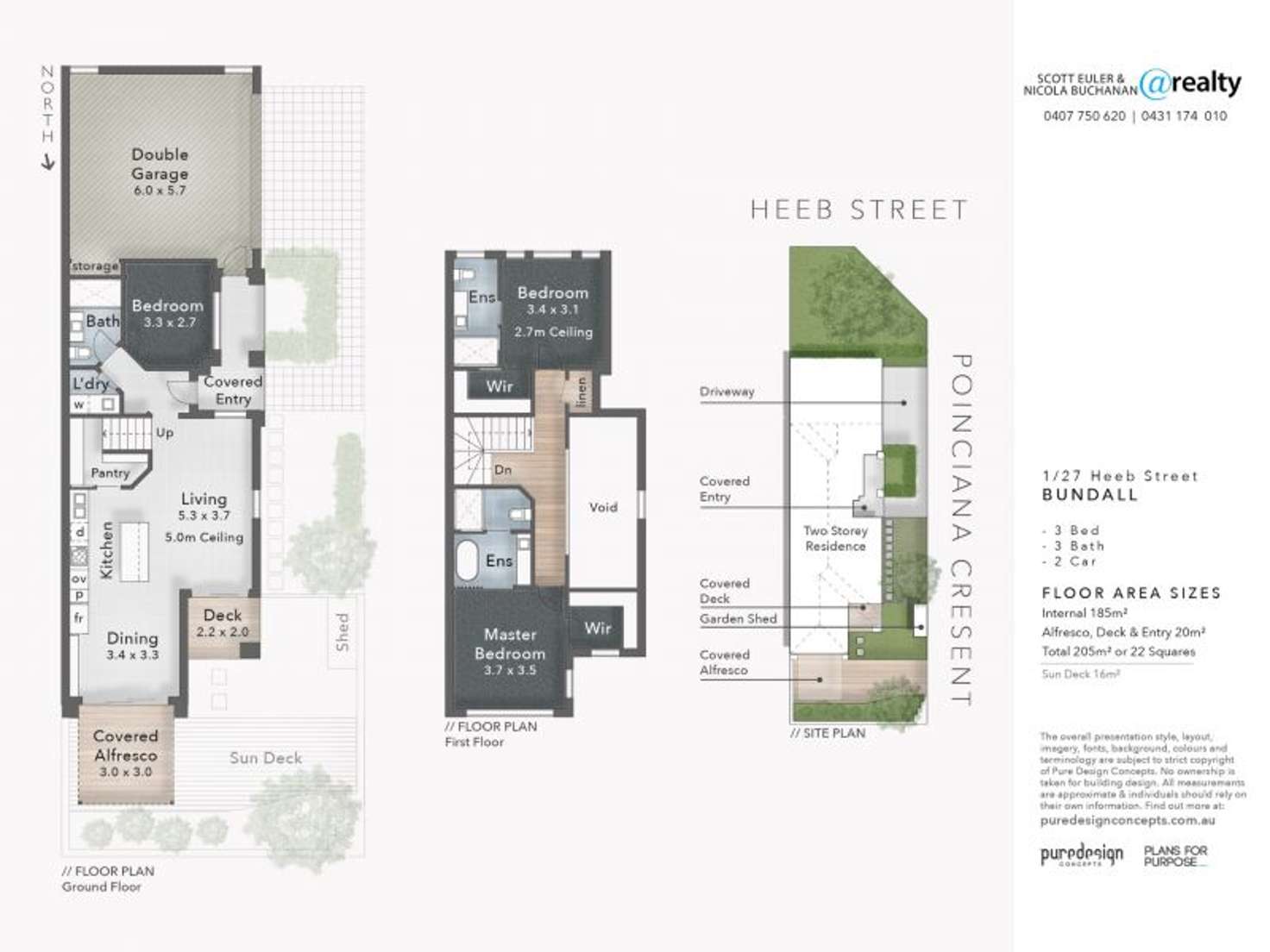 Floorplan of Homely house listing, 1/27 Heeb Street, Bundall QLD 4217