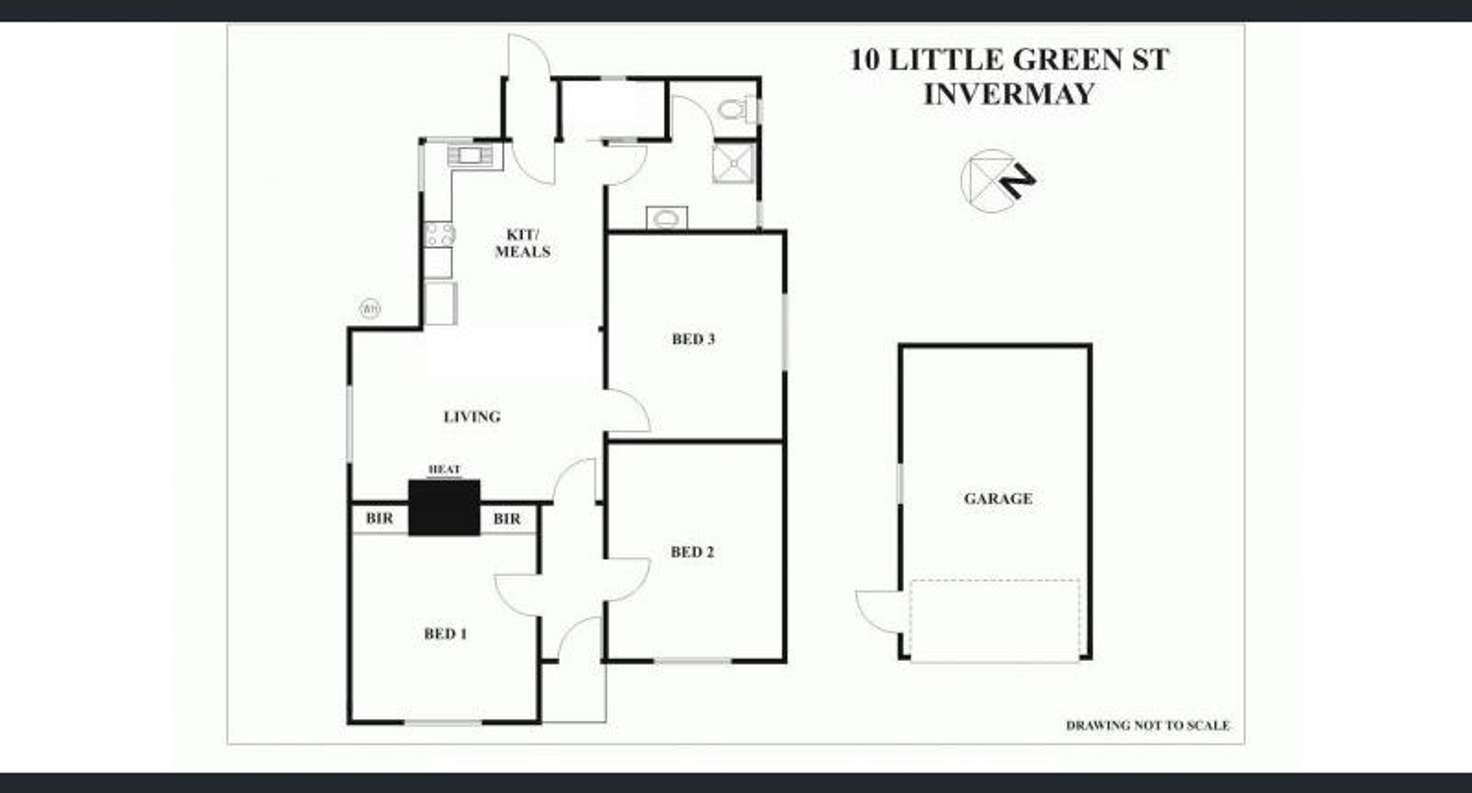Floorplan of Homely house listing, 10 Little Green Street, Invermay TAS 7248